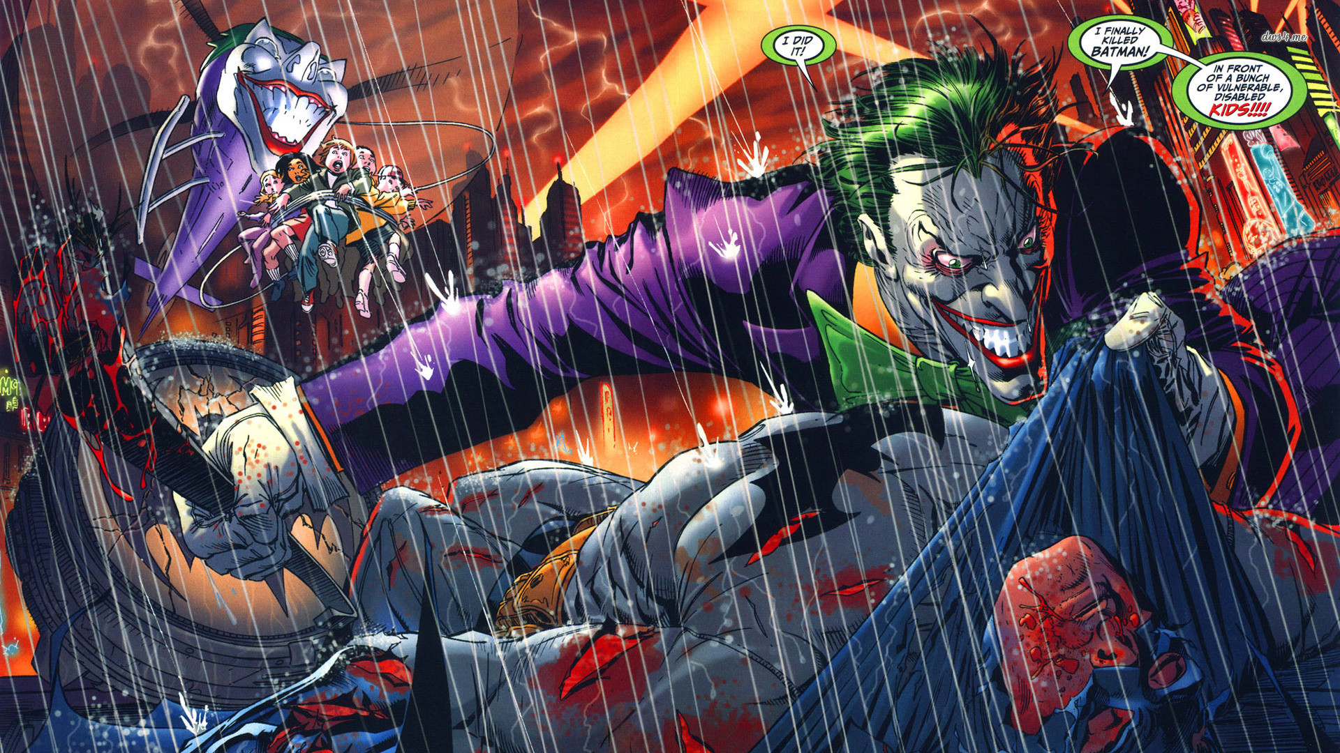 1920x1080 ... Joker killed Batman wallpaper  ...