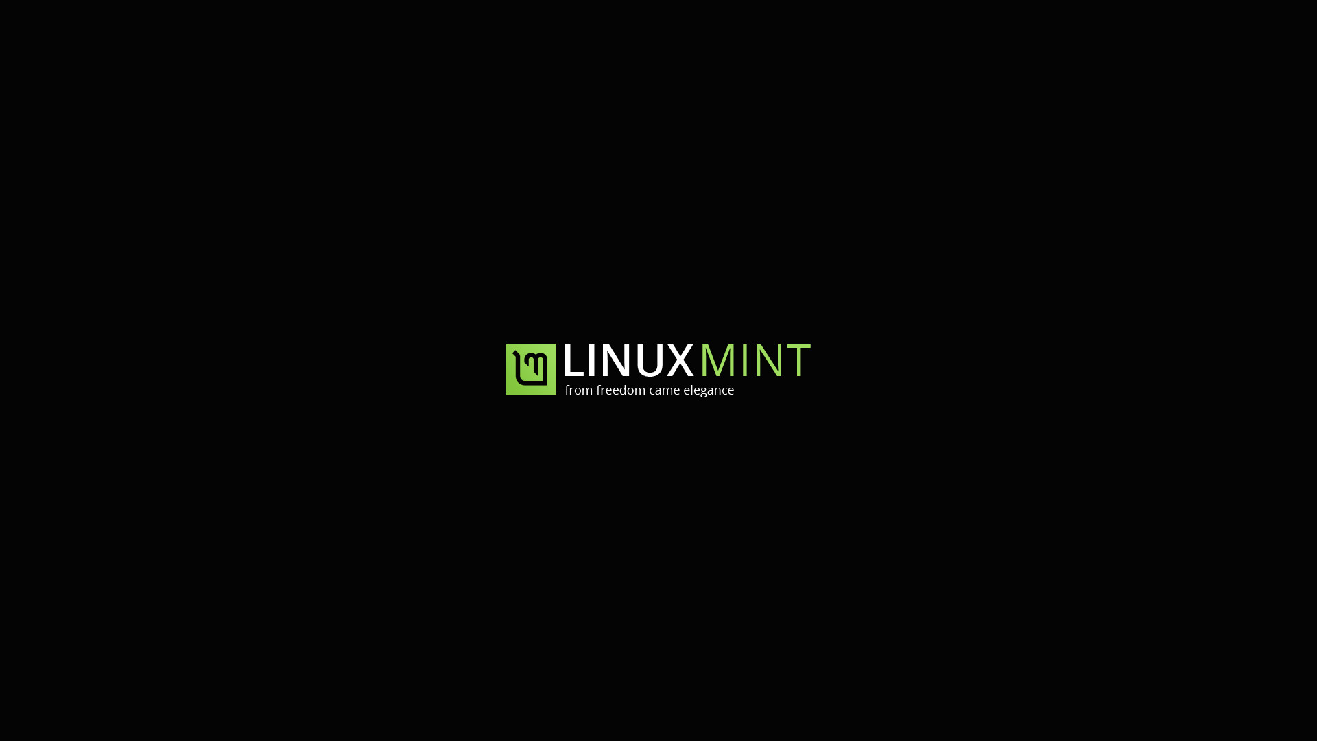 1920x1080 Minimalist Wallpaper and Logo. Help make Linux Mint ...