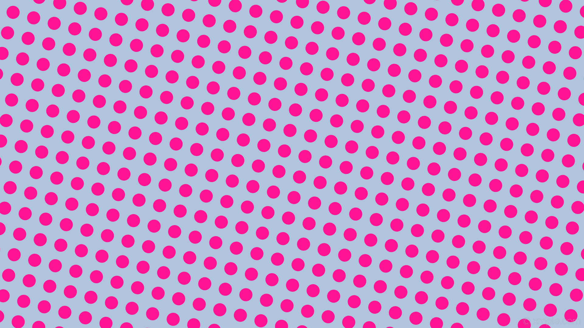 1920x1080 wallpaper blue pink polka dots spots light steel blue deep pink #b0c4de  #ff1493 165