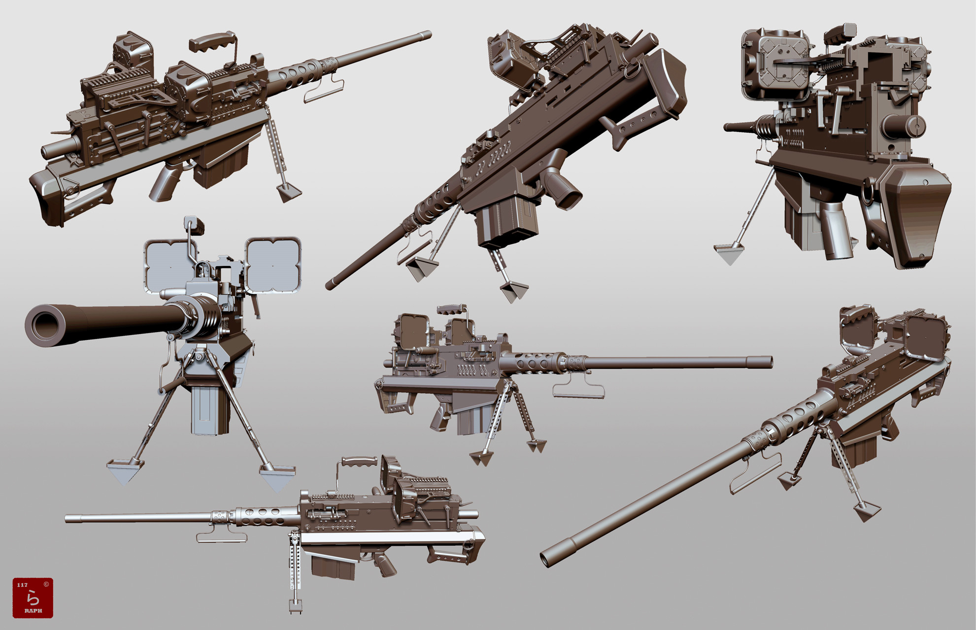 1981x1279 RayMackenzie 11 4 Combined 50 cal machine gun and sniper rifle by Je-huty