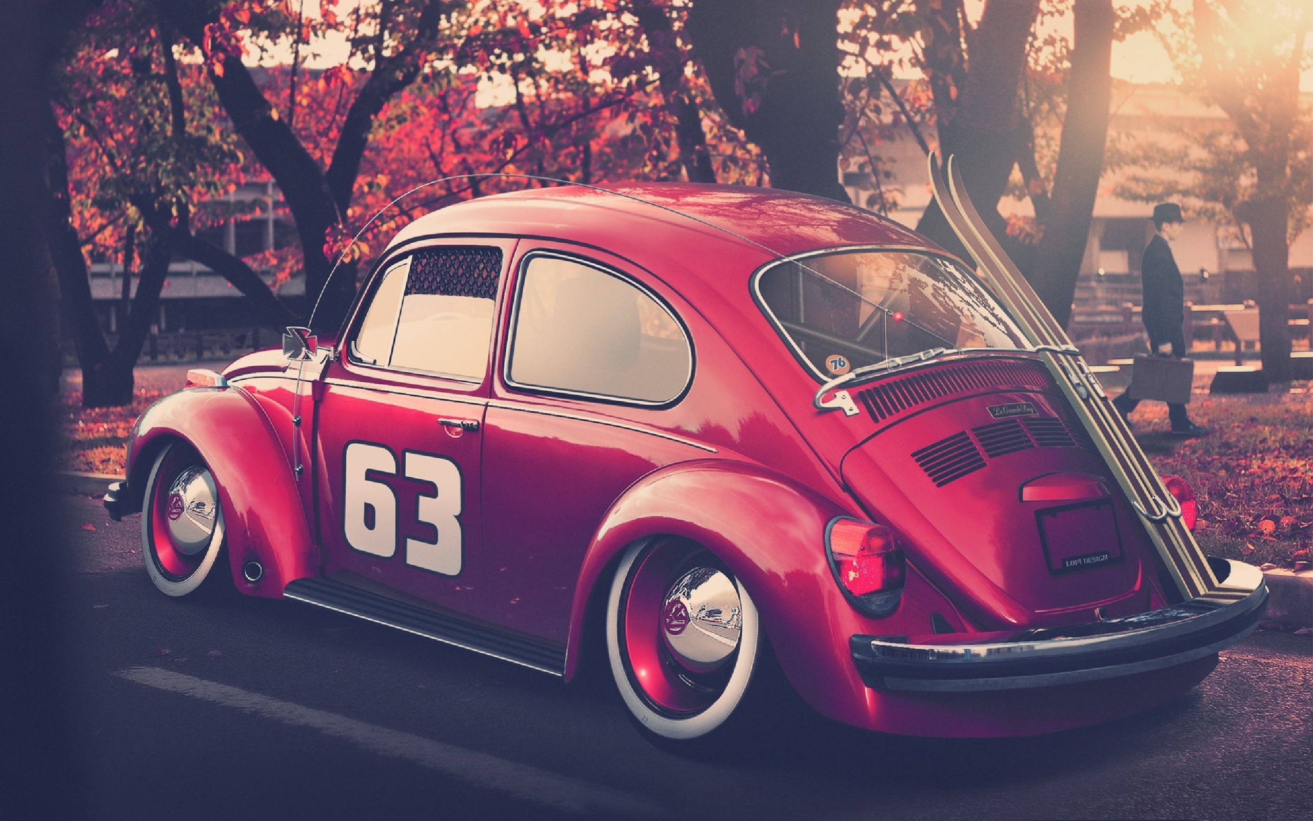 2560x1600 Classic Volkswagen red Beetle Â· Hd WallpaperWallpapersRed ...