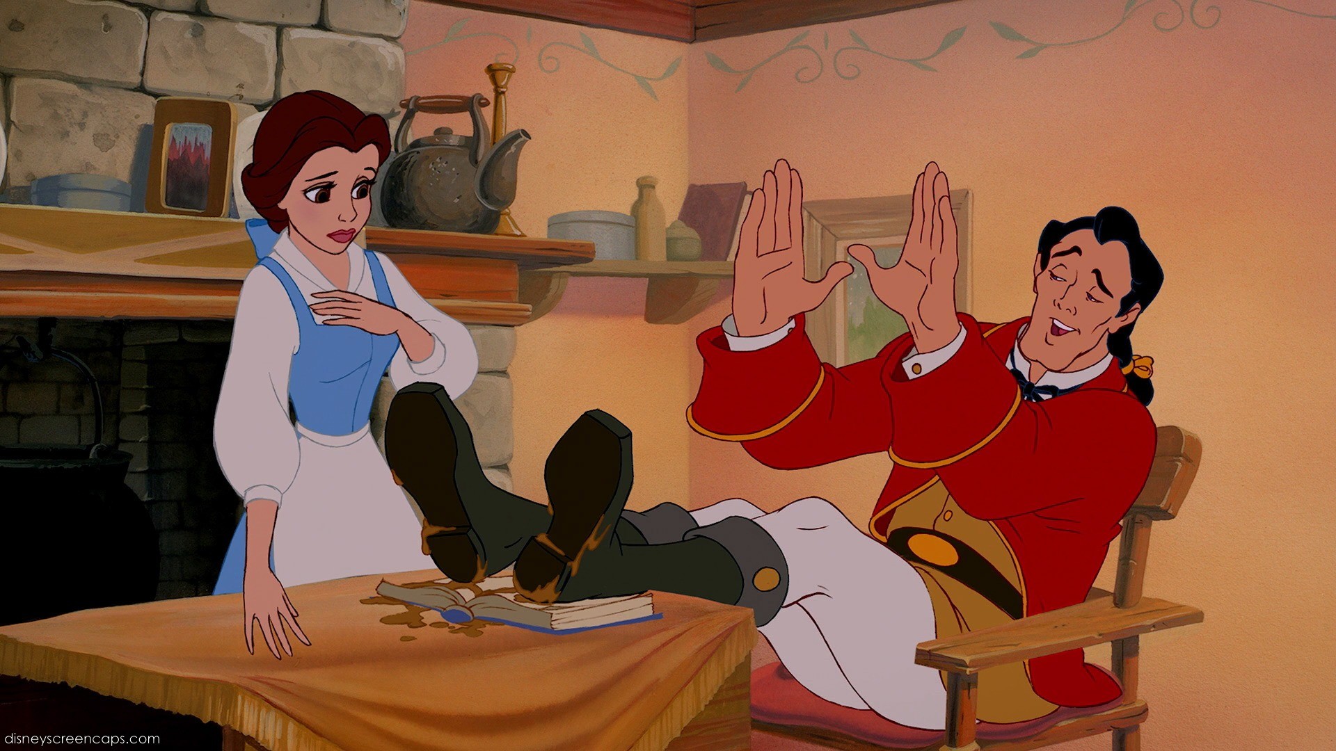 1920x1080 Belle and Pocahontas images Belle and Gaston HD wallpaper and bac...