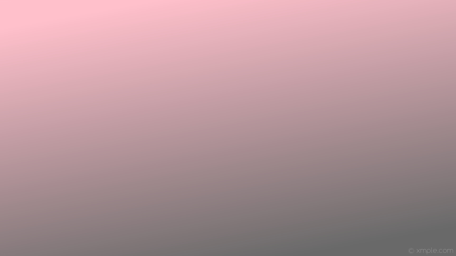 1920x1080 wallpaper grey pink linear gradient dim gray #ffc0cb #696969 120Â°