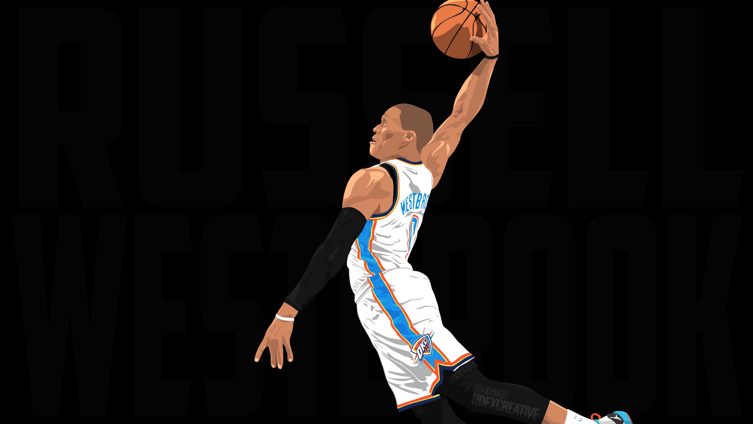 2560x1440 Russell Westbrook