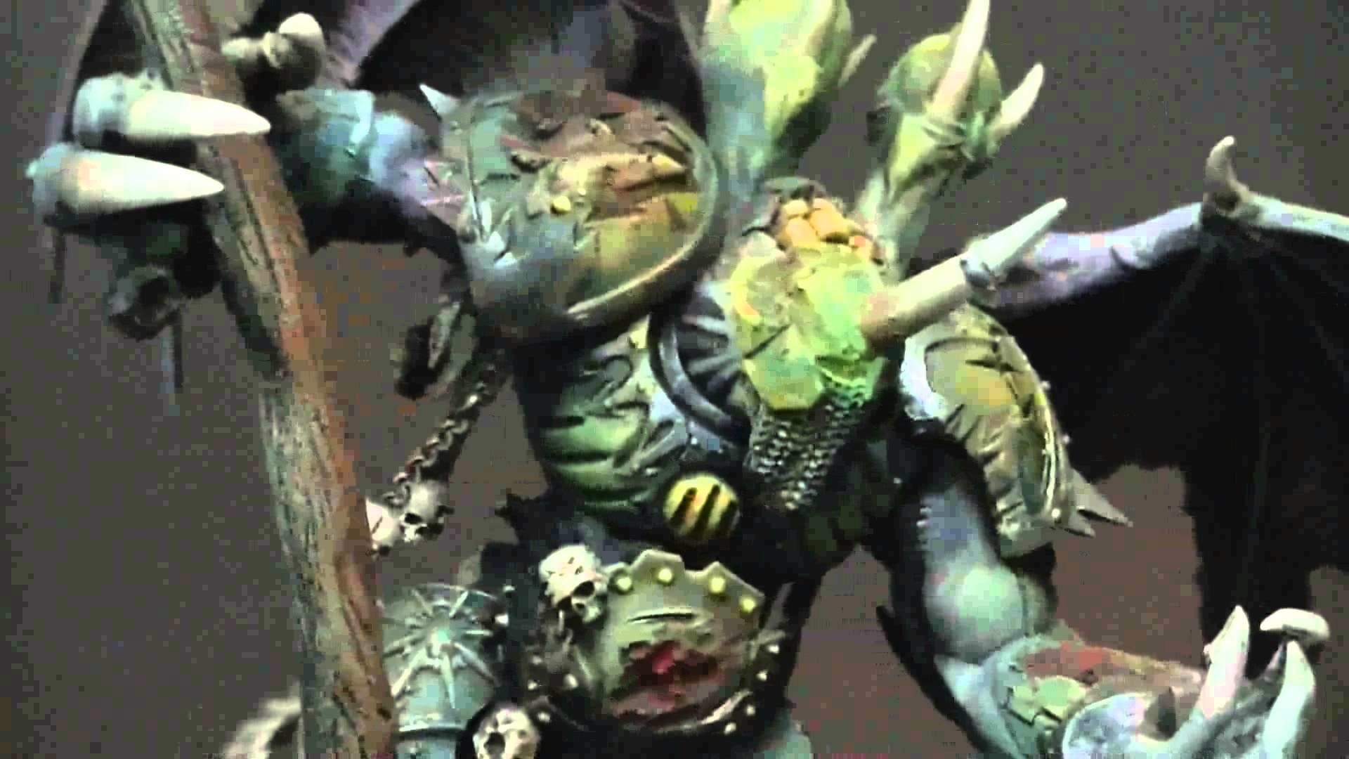 1920x1080 Close Look- Converted Daemon Prince for chaos space marines or daemons  warhammer 40K - YouTube