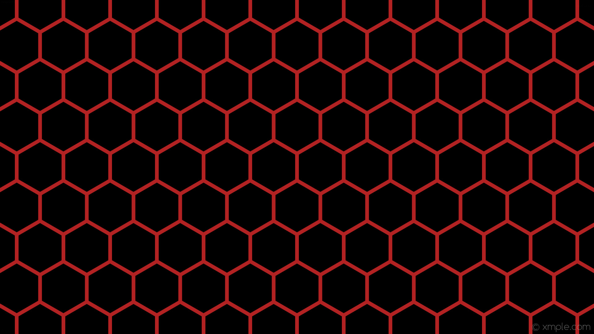 1920x1080 wallpaper beehive red honeycomb hexagon black fire brick #000000 #b22222 0Â°  12px 151px