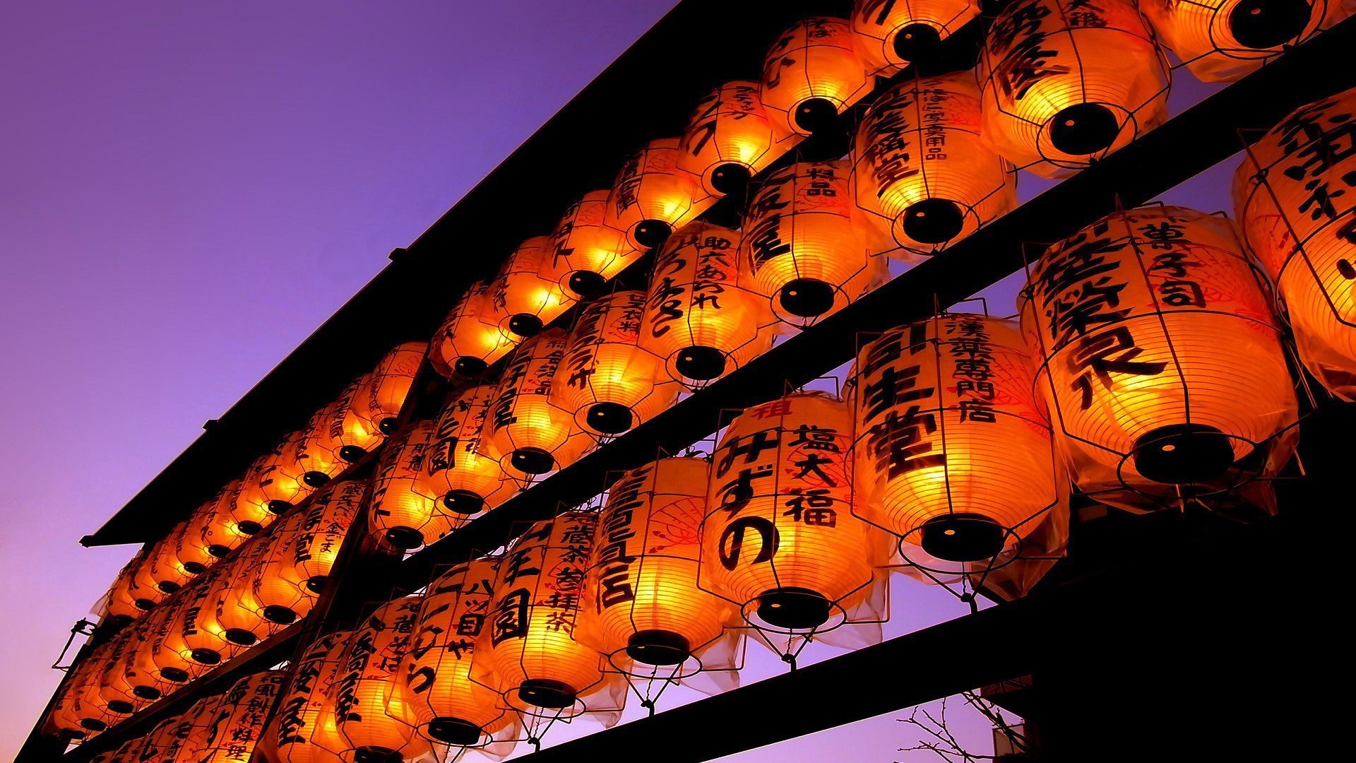 1920x1080 1920x1200 Sony Chinese celebration paper lanterns traditional chinese ...