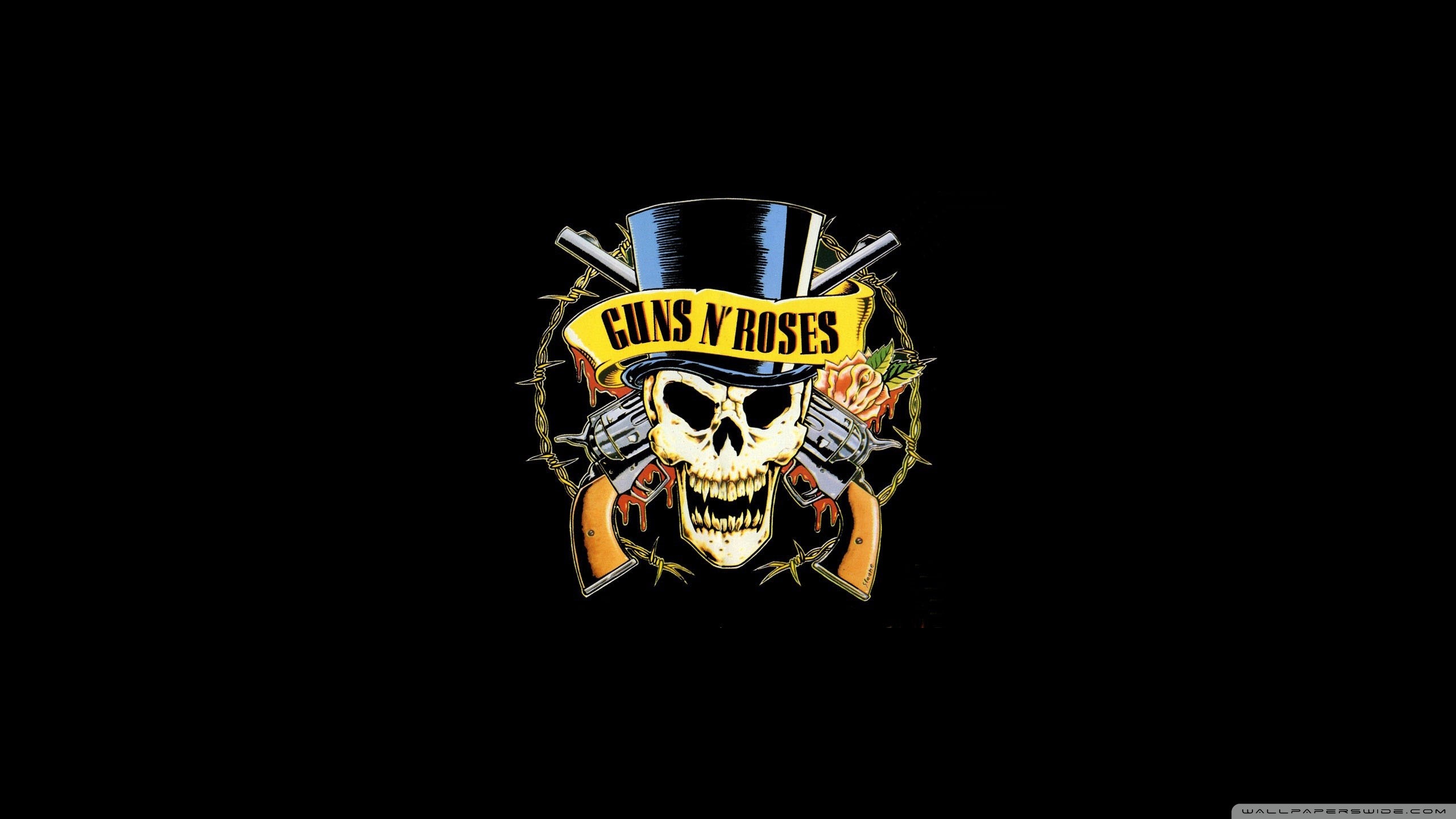 2560x1440 Guns 'n' Roses Logo…