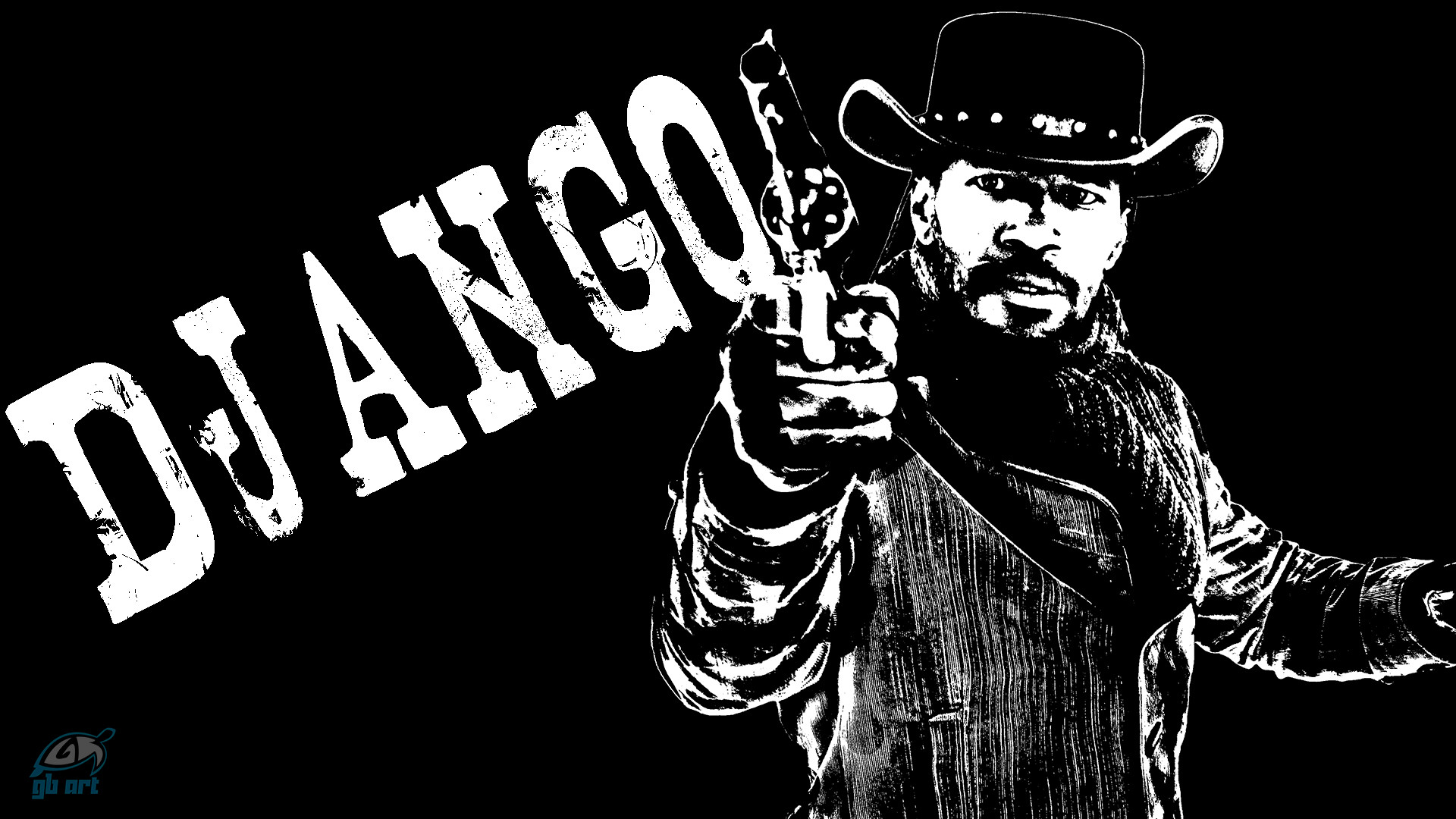 1920x1080 ... Django (Wallpaper) by GB-ART3