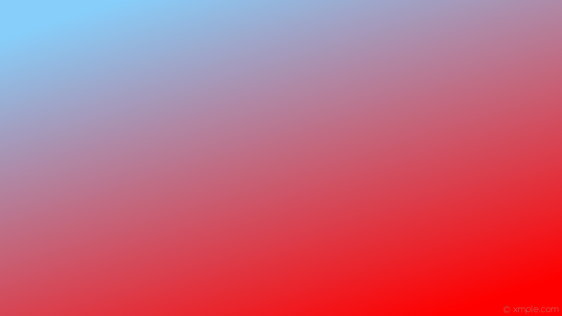1920x1080 wallpaper gradient linear red blue light sky blue #ff0000 #87cefa 315Â°