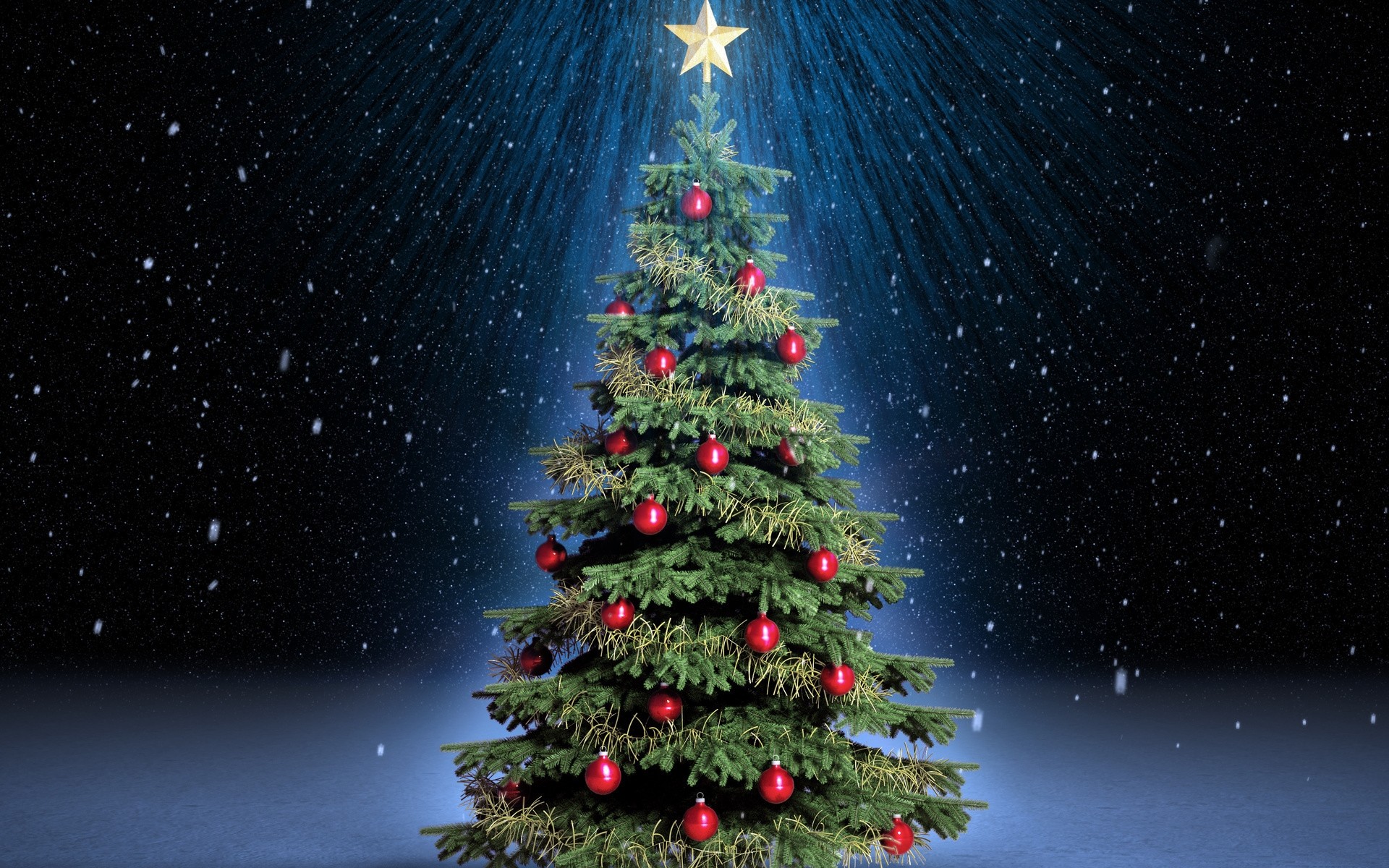 1920x1200 Merry Christmas Tree Wallpaper (18)