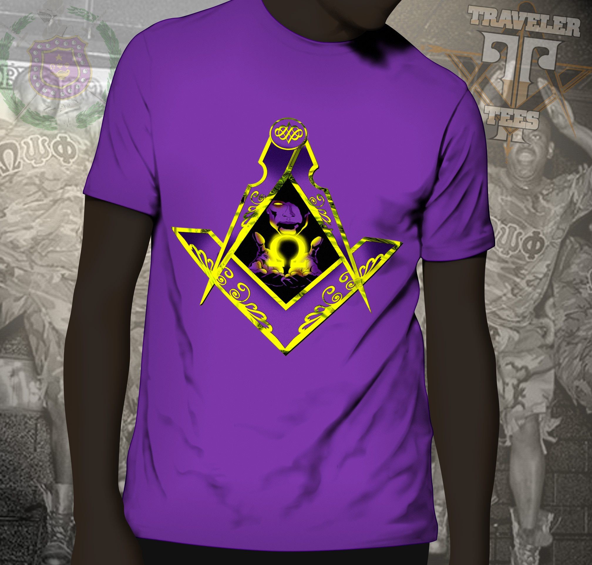 2016x1924 ”The Masonic members of Omega Psi Phi! No better way to represent both  services than with this shirt.