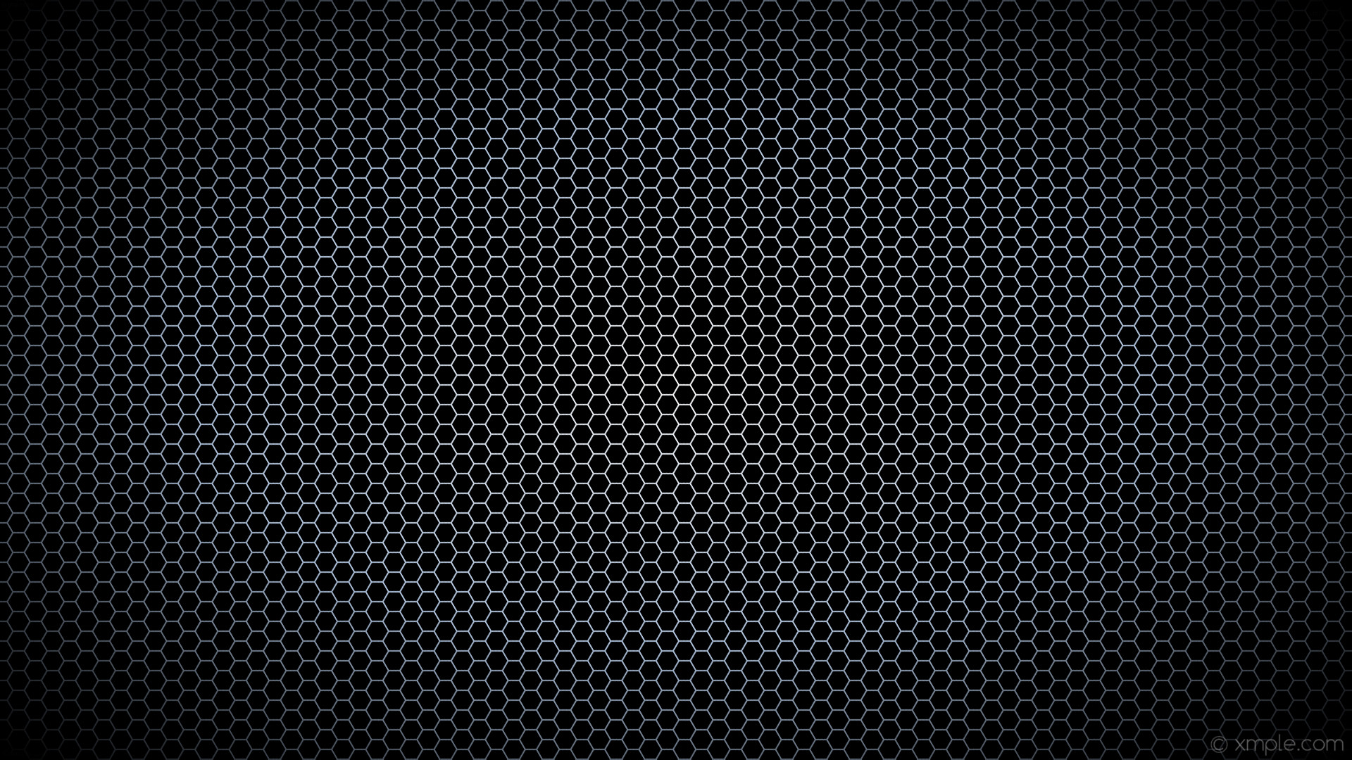 1920x1080 wallpaper black hexagon glow white blue gradient light steel blue #000000  #ffffff #b0c4de