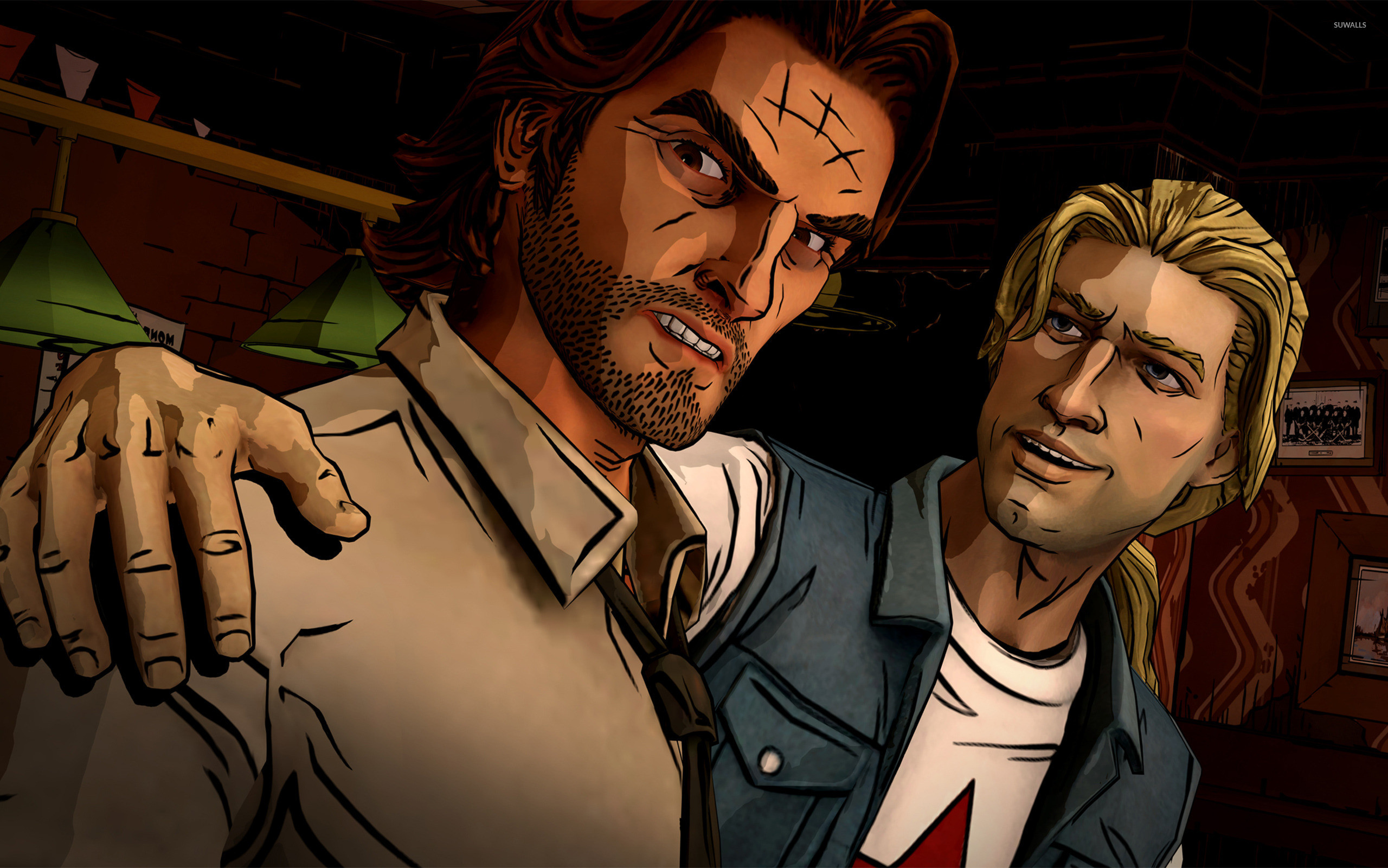 2560x1600 Bigby Wolf and Jack Horner - The Wolf Among Us wallpaper
