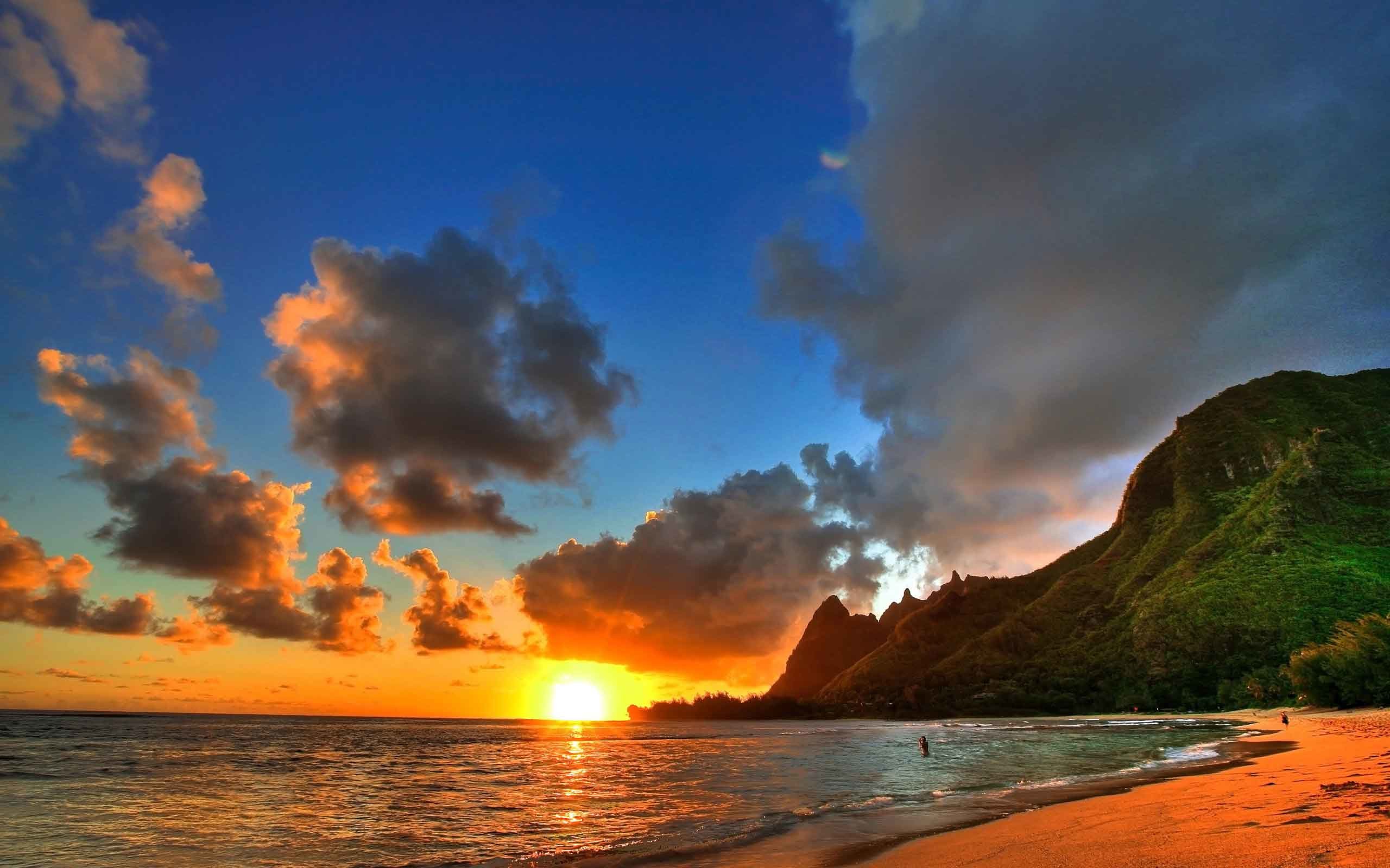 2560x1600 Beaches Kauai Great Beach Download Wallpaper Of Beautiful Nature