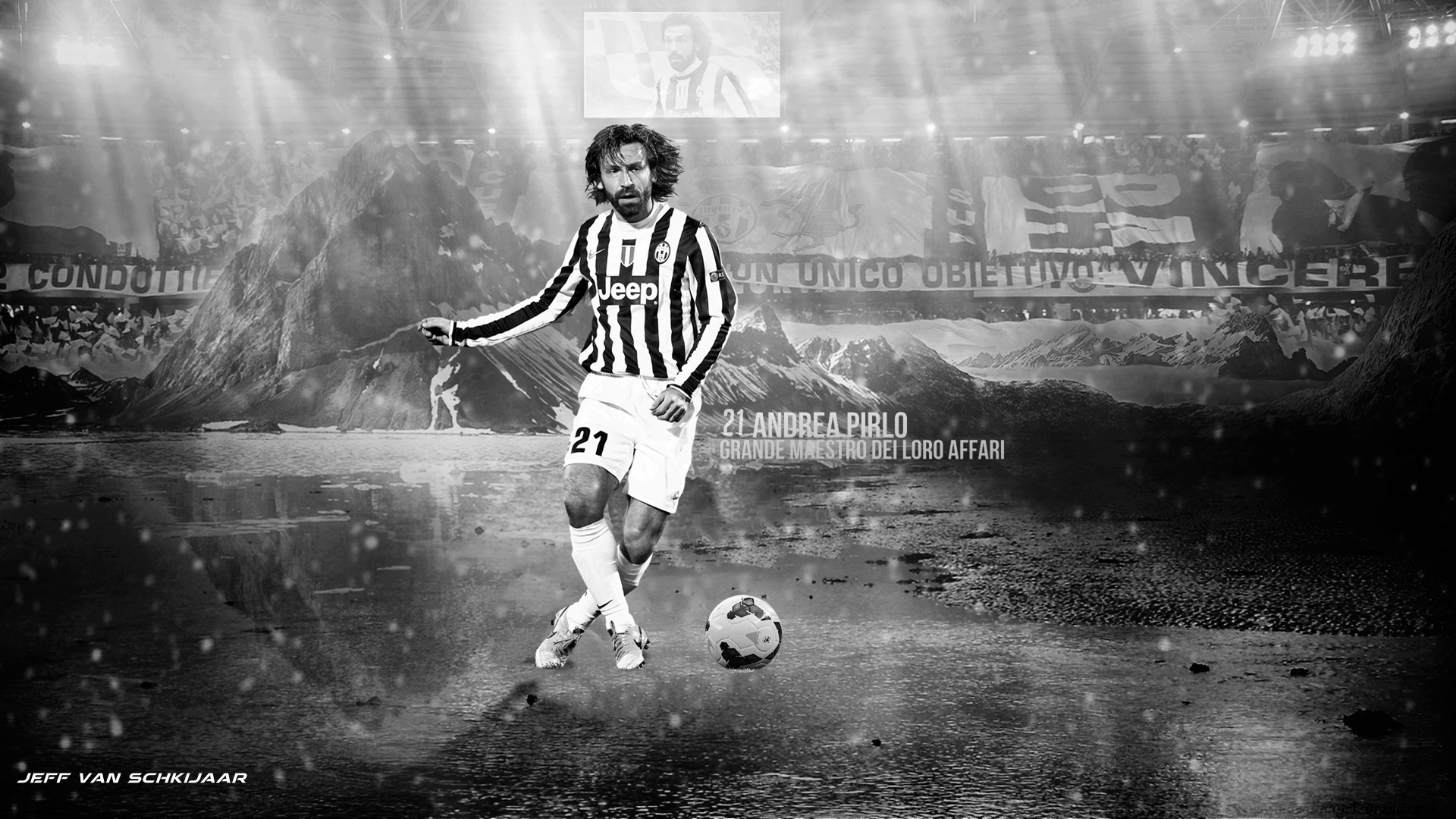 1920x1080 Andrea Pirlo Juventus Wallpaper HD 2014 #1