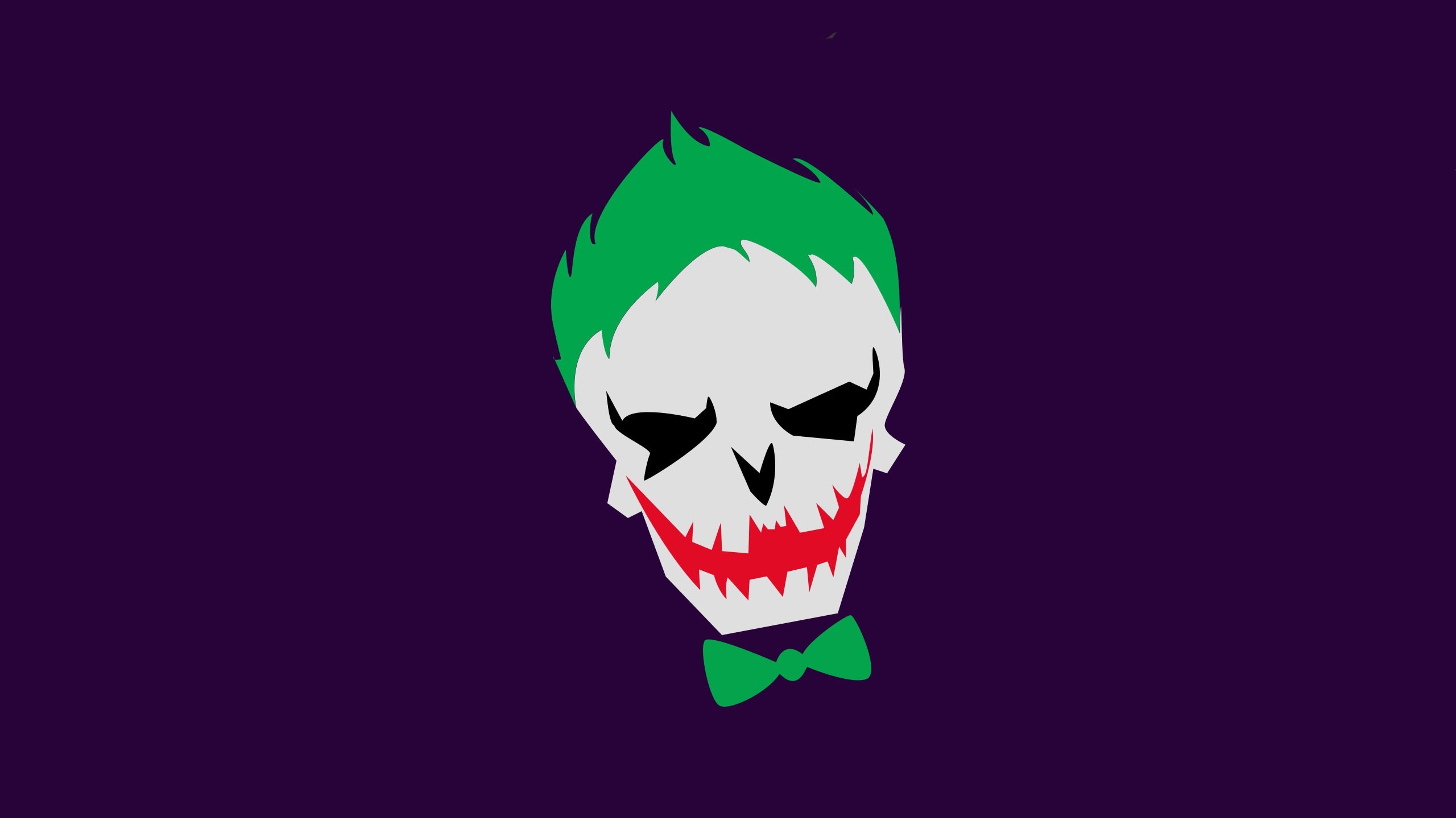 2560x1440 #Suicide Squad, #Batman, #Joker, #skull wallpaper