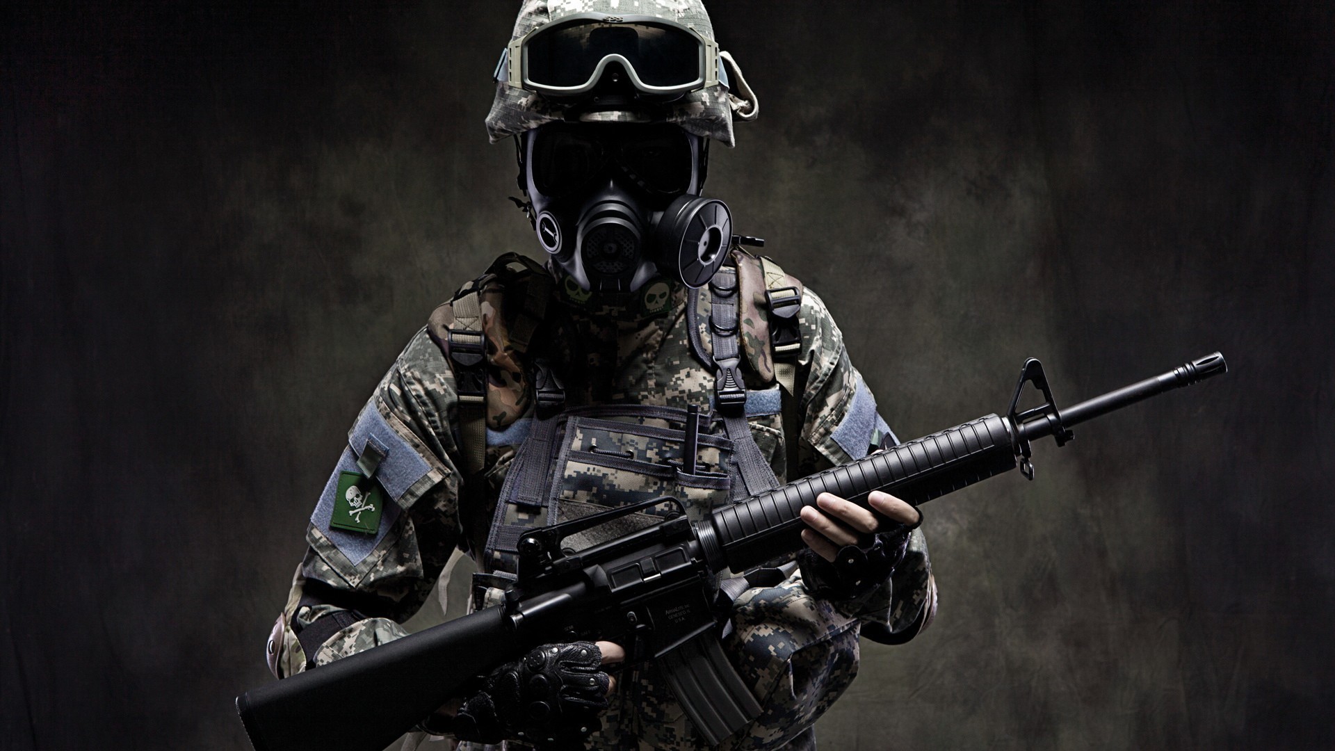 1920x1080 wallpaper special forces weapons automatic M4 HD Wallpapers 