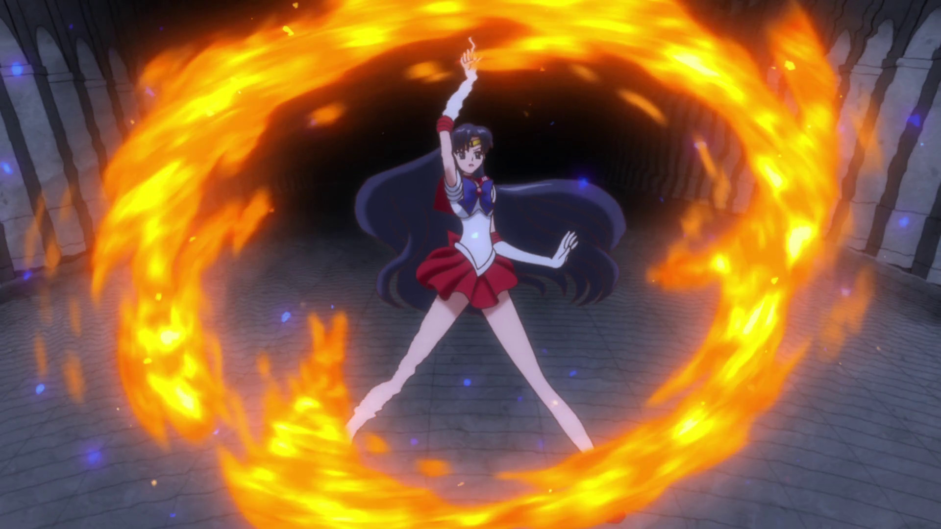 1920x1080 Sailor Mars! ("Rei –Sailor Mars–" - Sailor Moon Crystal S01E03
