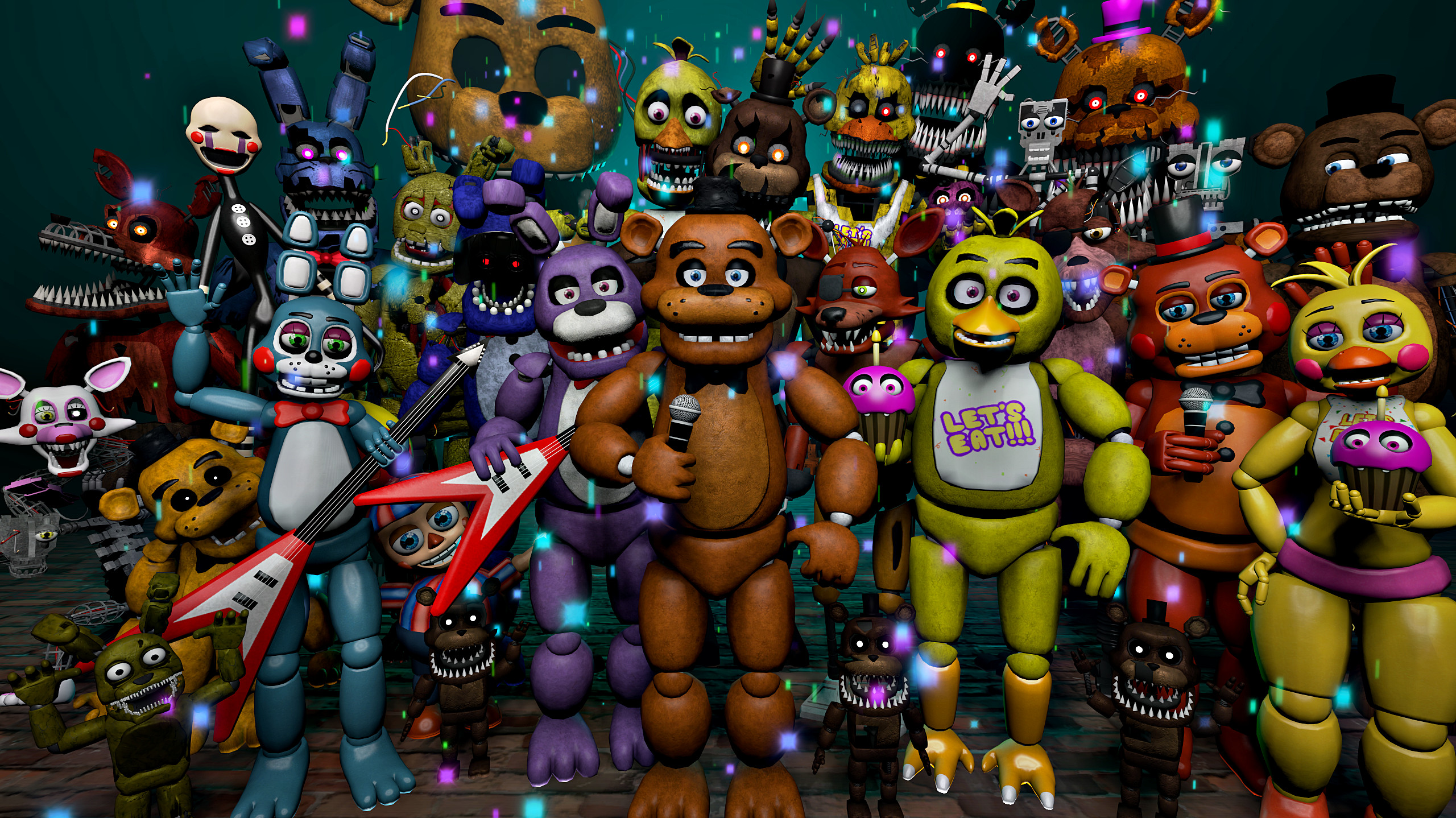 2560x1438 ... Thank You!! (100+ Watchers) by Detective-Puppet