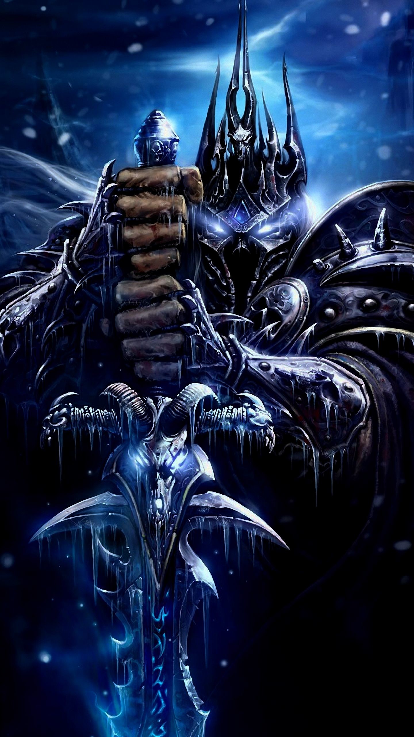 1440x2560 World Of Warcraft Death Knight samsung galaxy Wallpapers HD .
