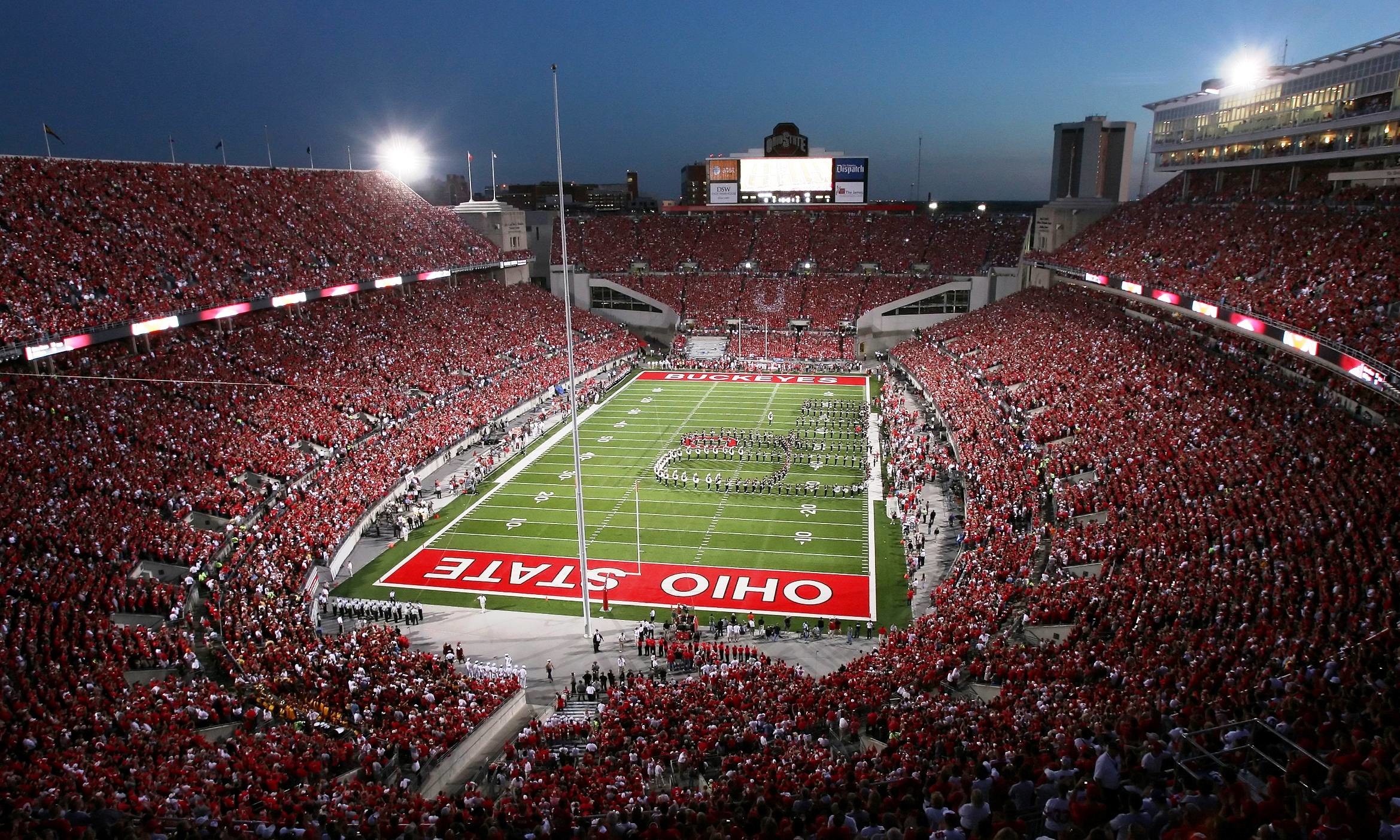 2339x1404 The Loudest College Football Stadiums: Get loud with the loudest college  football stadiums across the country packed with Gators, Buckeyes and  Spartans