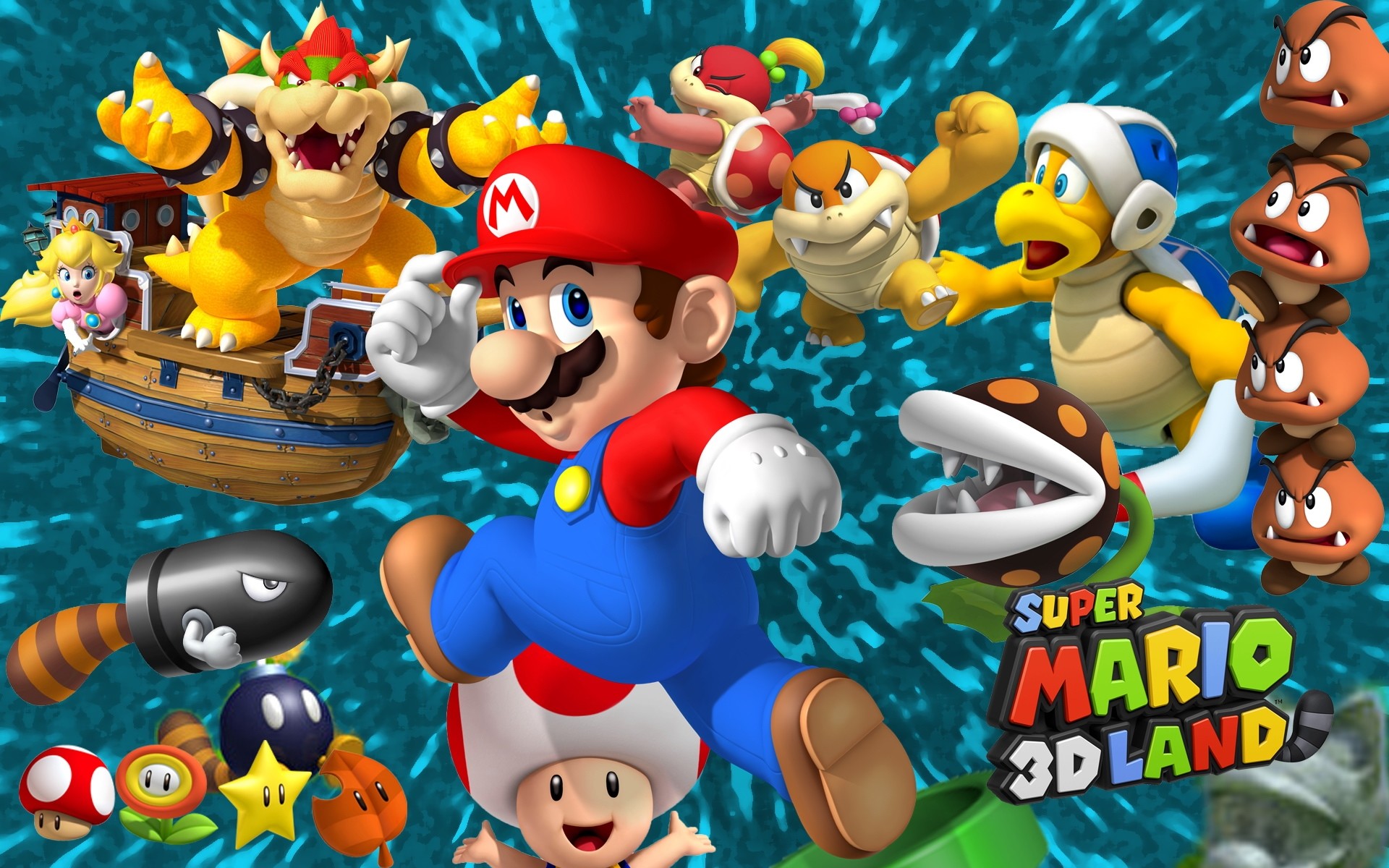 1920x1200 Super Mario 3D Land Exceeds Super Mario Galaxy In First-Year Sales