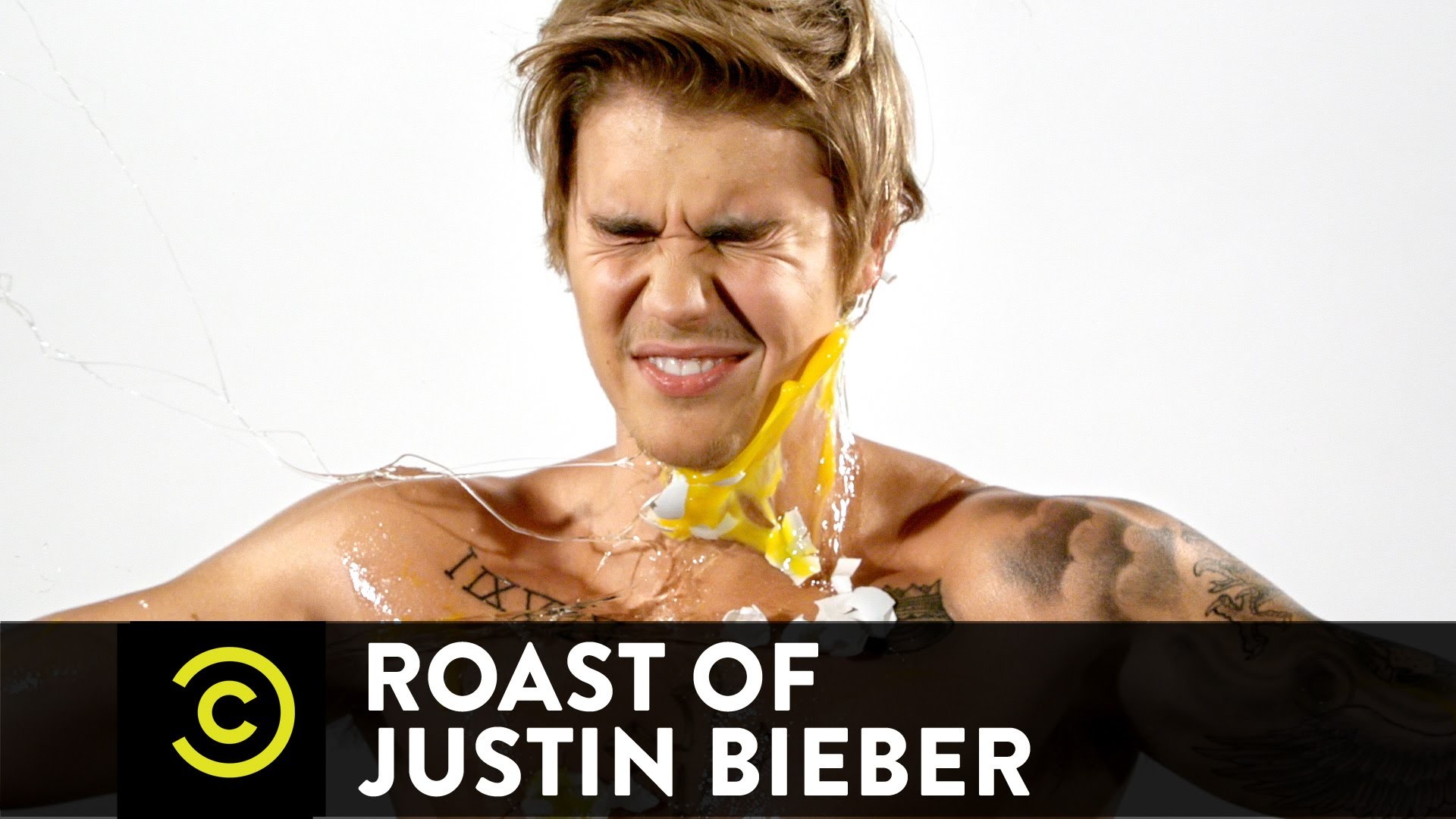 1920x1080 Watch Justin Bieber get egged in the trailer for Comedy Central Roast