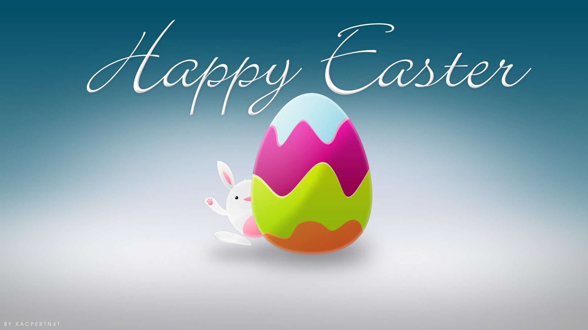 1920x1080 Happy Easter Cute Bunny Egg Wallpaper