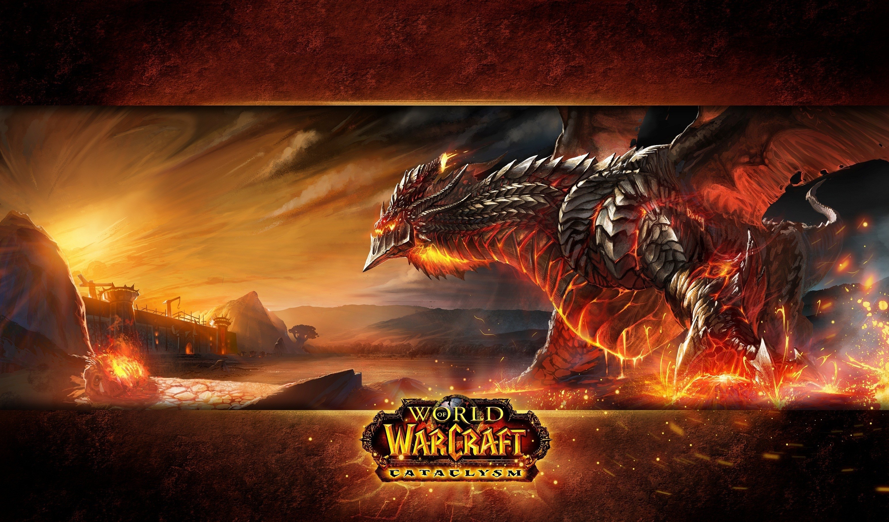 3087x1812 Video Game - World Of Warcraft: Cataclysm Wallpaper