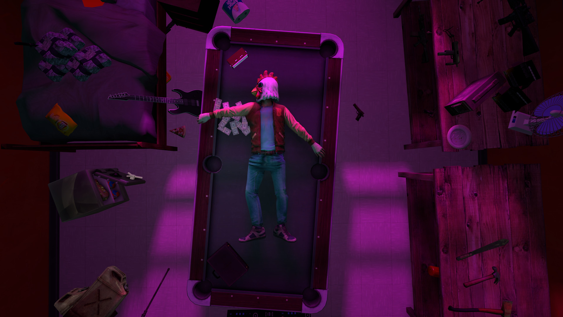 1920x1080 HotlineMiami Wallpaper Jacket Sleeping by pablito7 HotlineMiami Wallpaper  Jacket Sleeping by pablito7