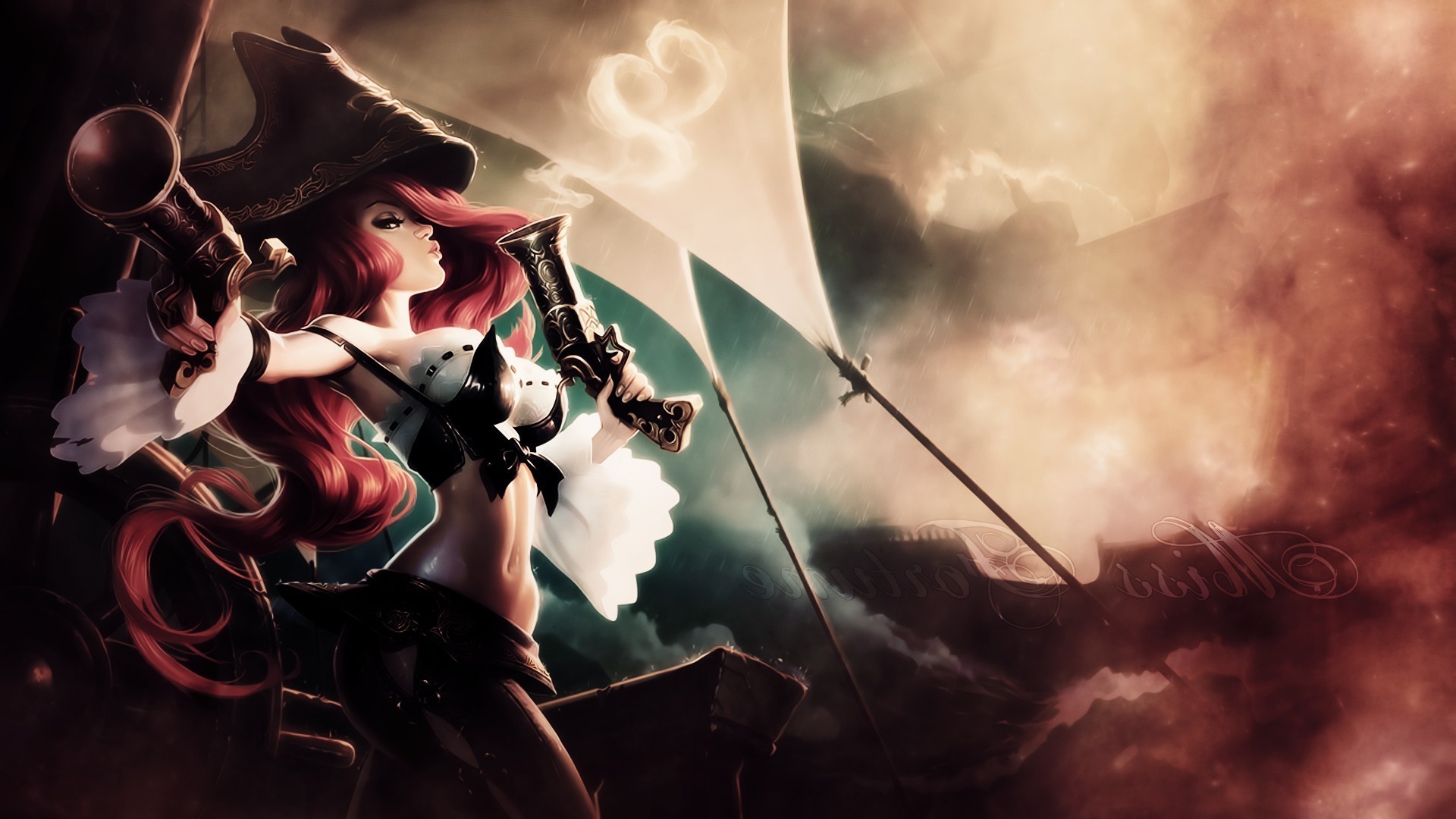 1920x1080 League Of Legends, Miss Fortune Wallpapers HD / Desktop and Mobile  Backgrounds