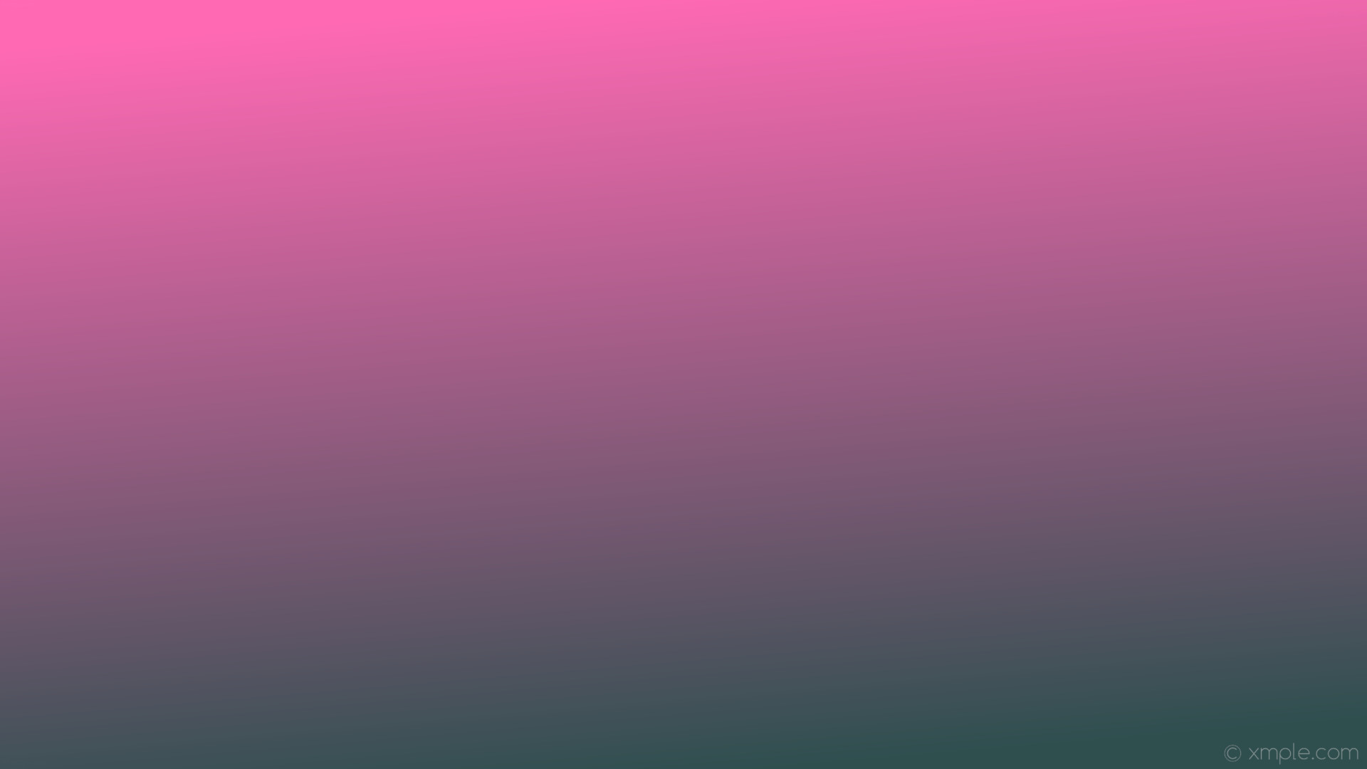 1920x1080 wallpaper pink gradient grey linear hot pink dark slate gray #ff69b4  #2f4f4f 105Â°