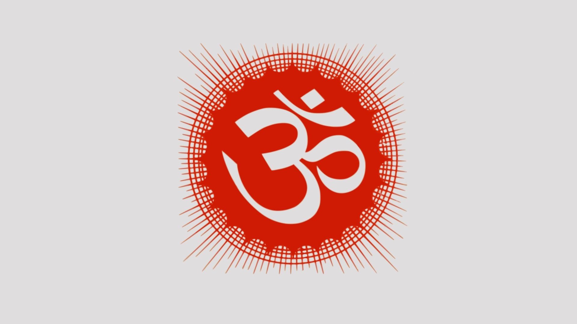 1920x1080 Om Hindu Symbols