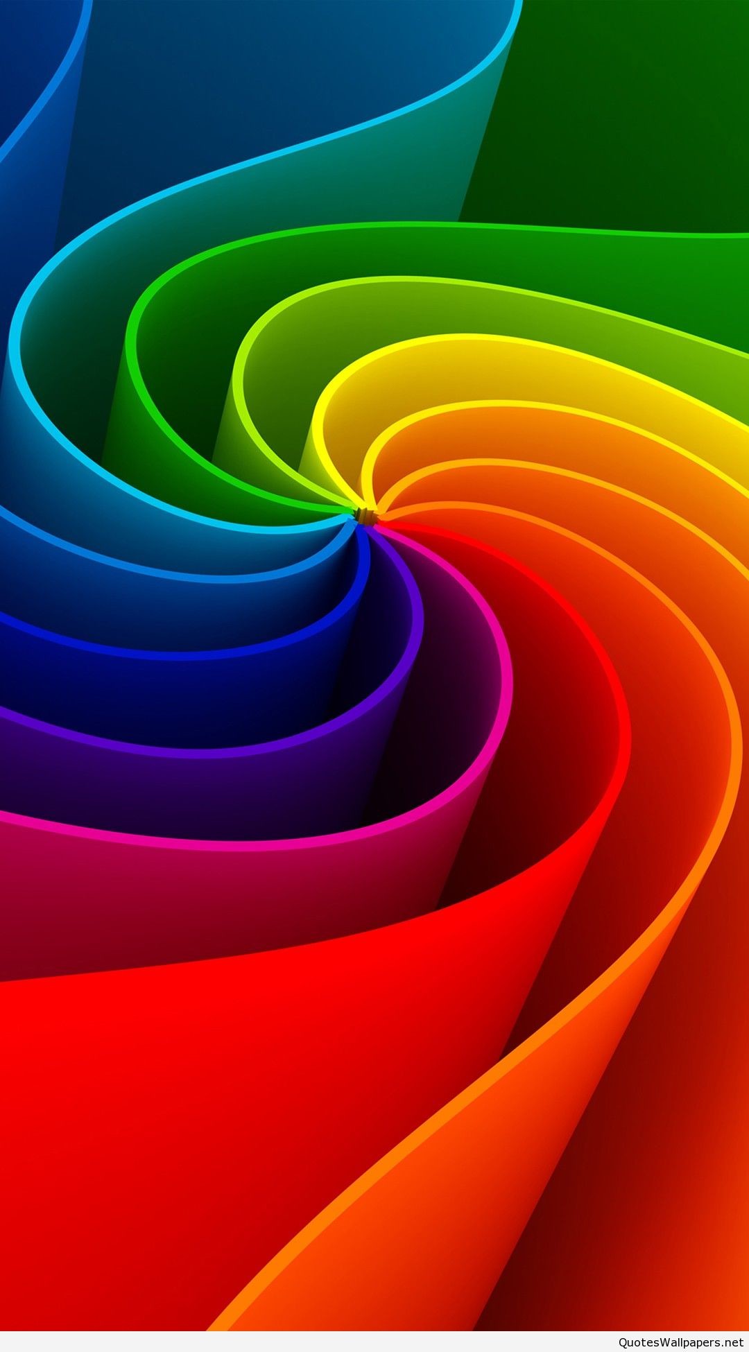1080x1950 colorful 3d swirl iphone 6 plus wallpaper - download retina hd iphone 6  plus wallpapers-