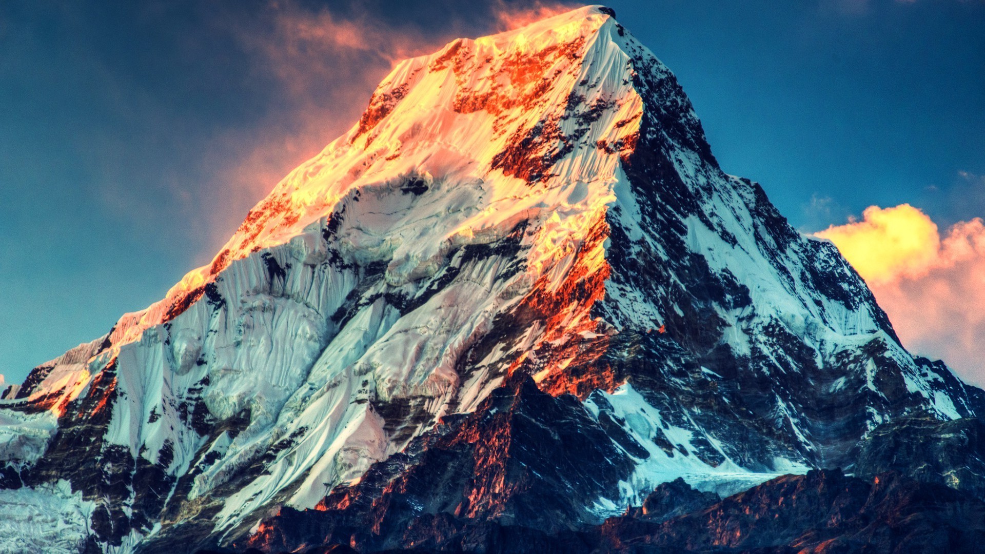 1920x1080 Mount Everest HD Wallpaper 