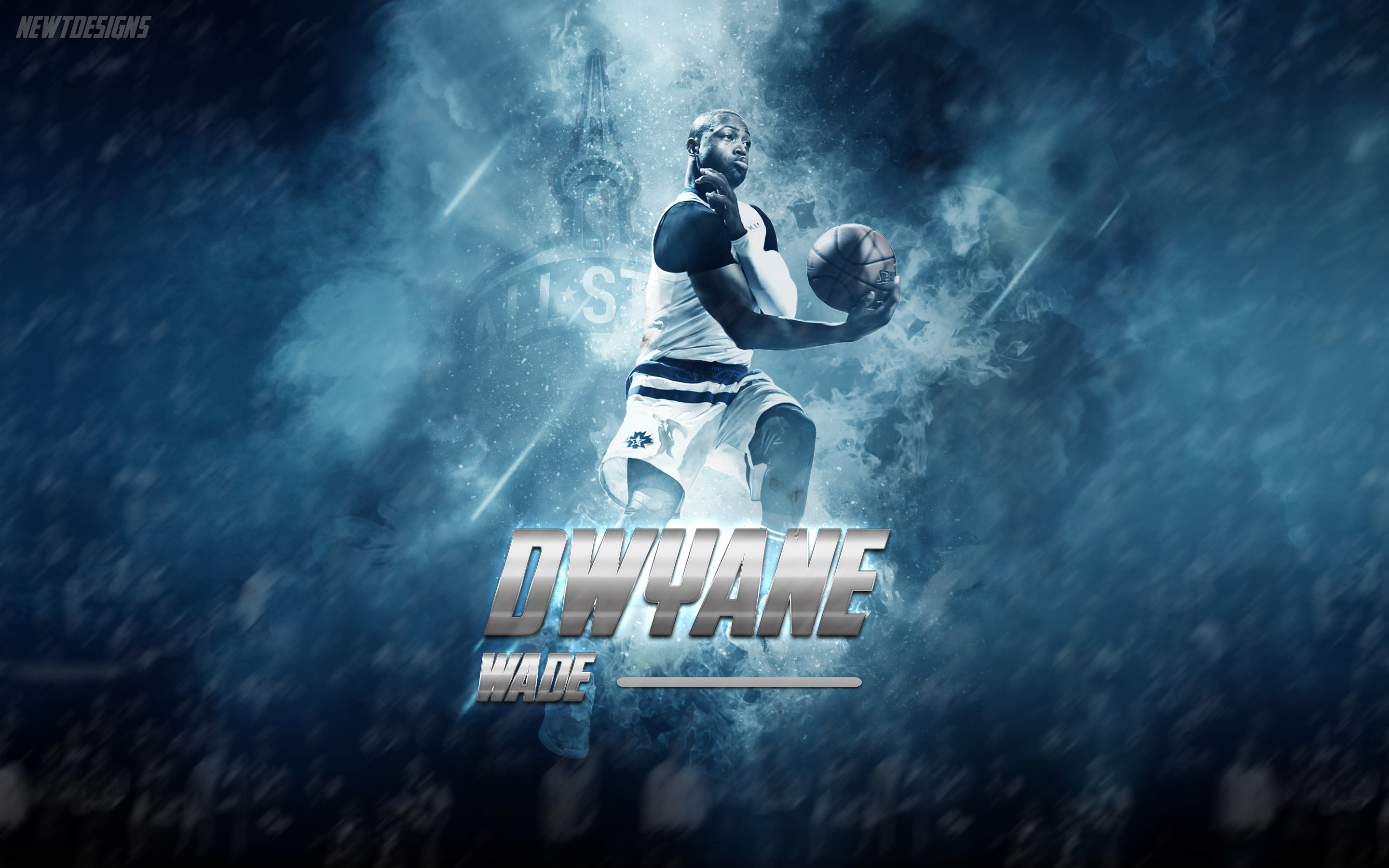 2880x1800 Dwyane Wade 2016 NBA All-Star  Wallpaper