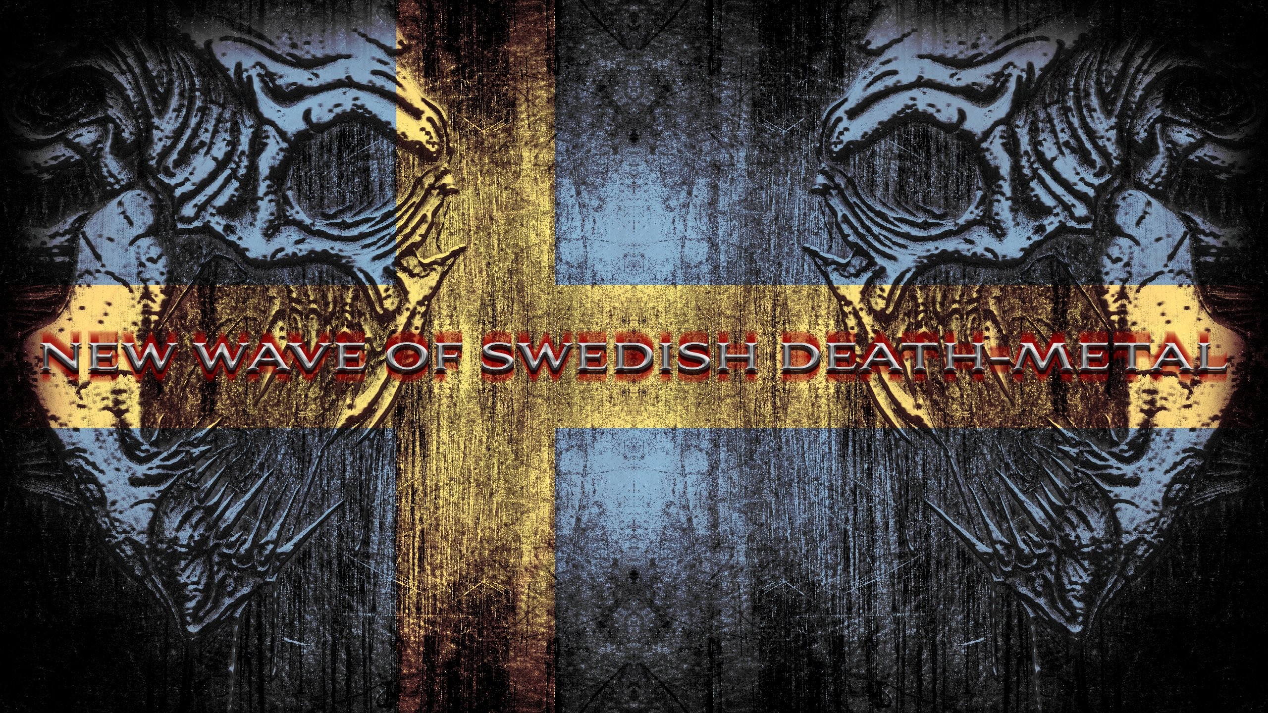2560x1440 DEATH METAL heavy dark evil finland flag sweden wallpaper |  |  634651 | WallpaperUP
