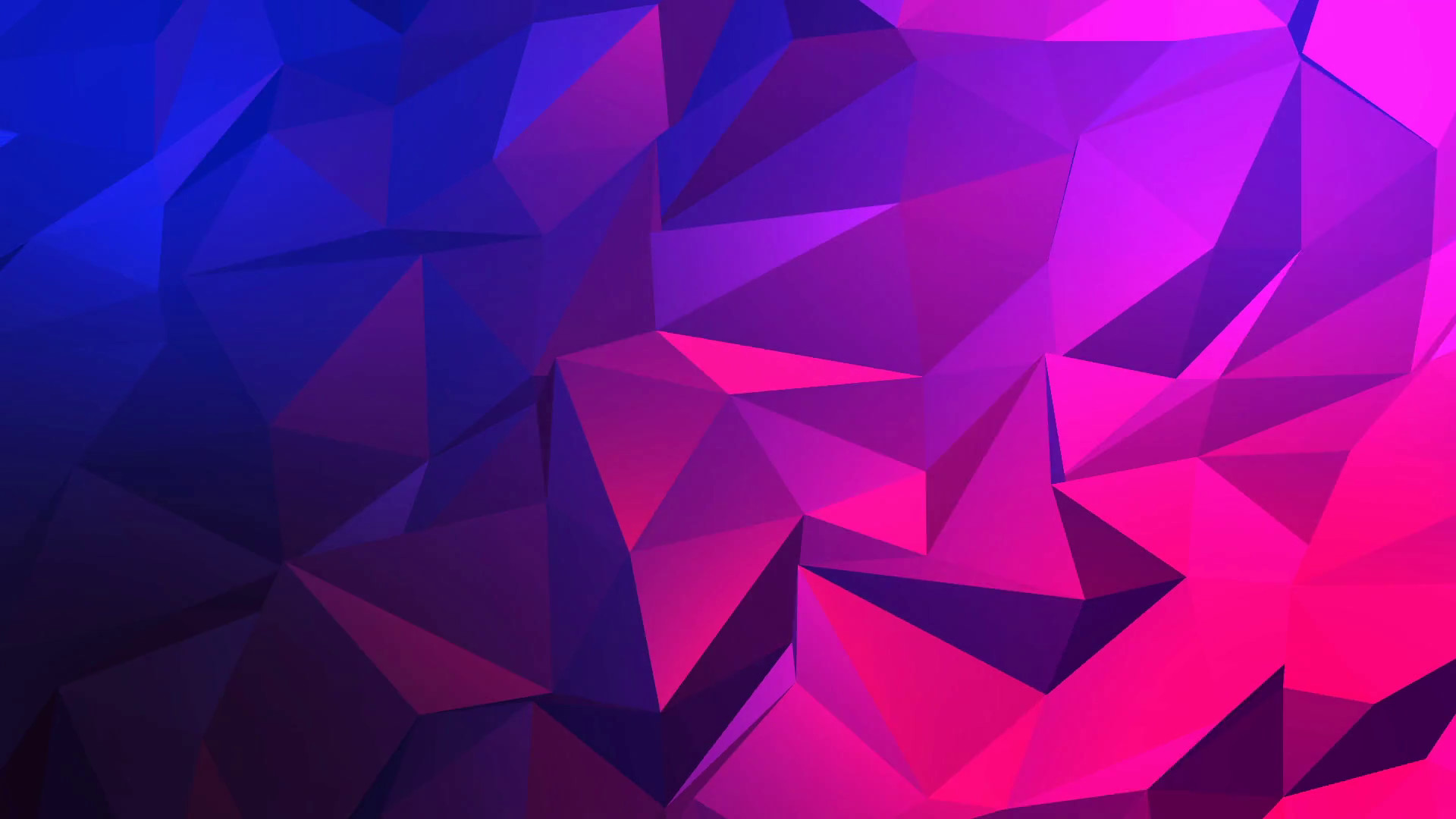 1920x1080 Abstract Polygon Blue Pink Background