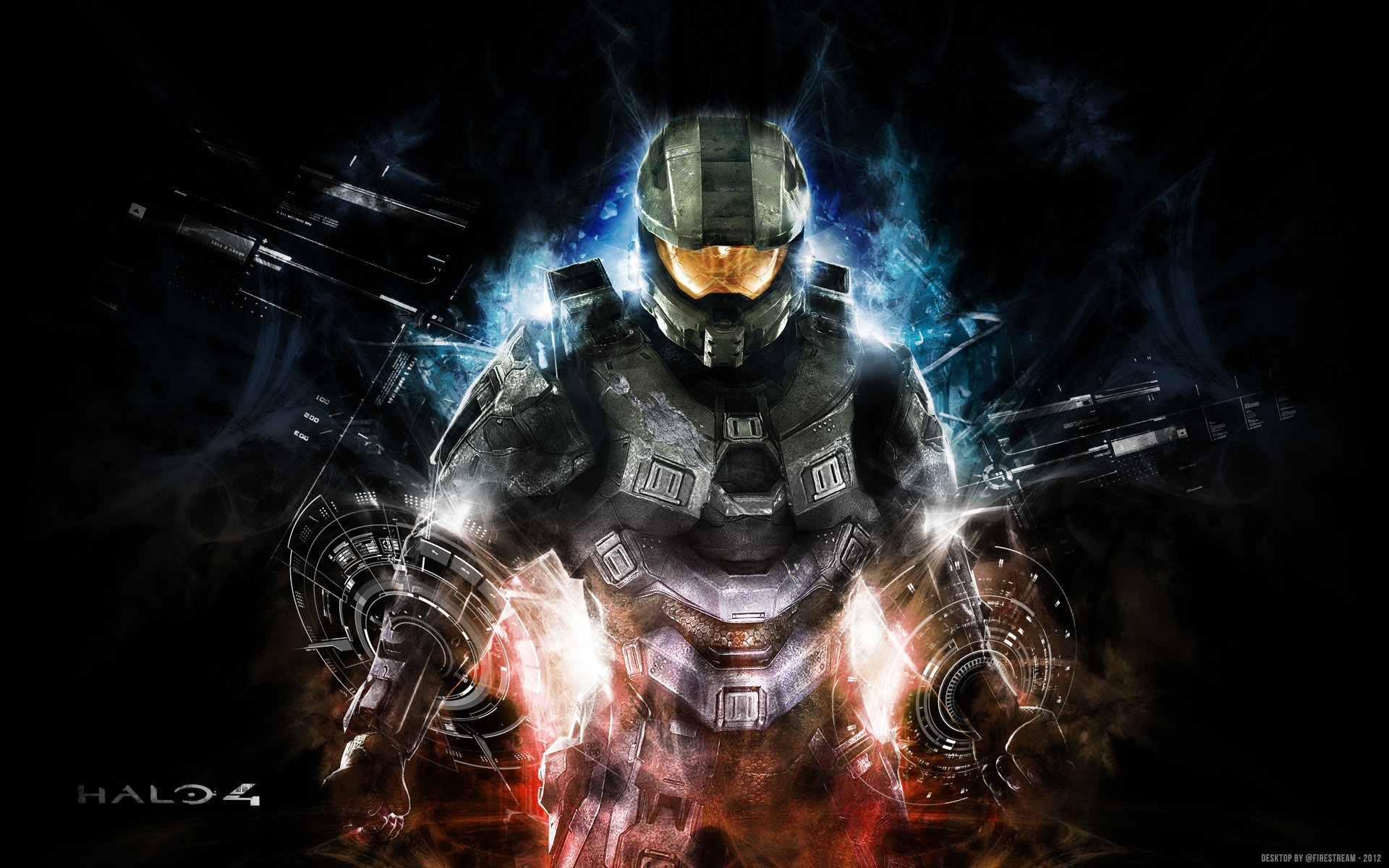 1920x1200 ... Halo Master Chief Cortana warrior sci-fi HD wallpaper #1103544 ...