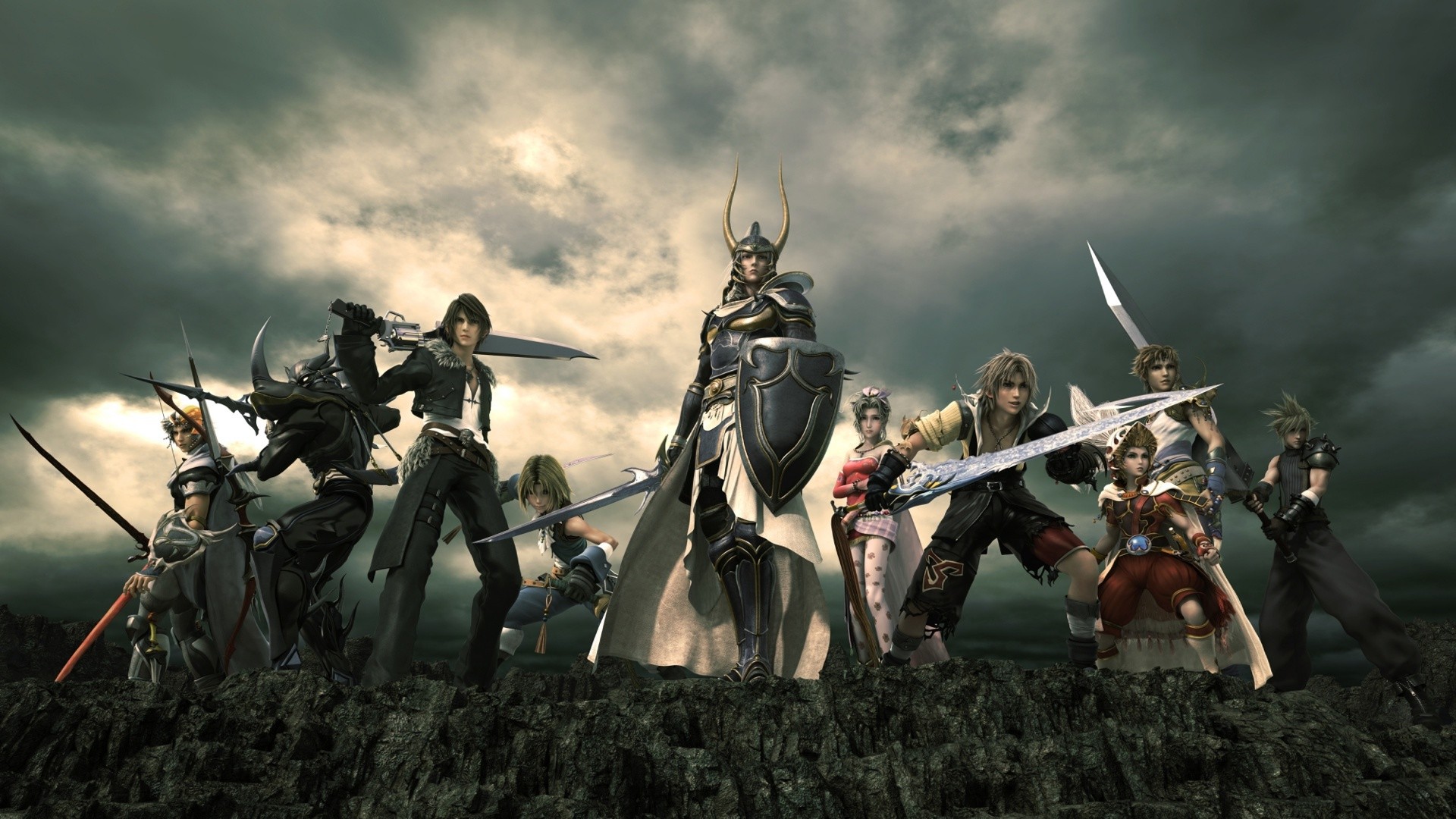 1920x1080 Heroes are preparing for battle Final Fantasy xv