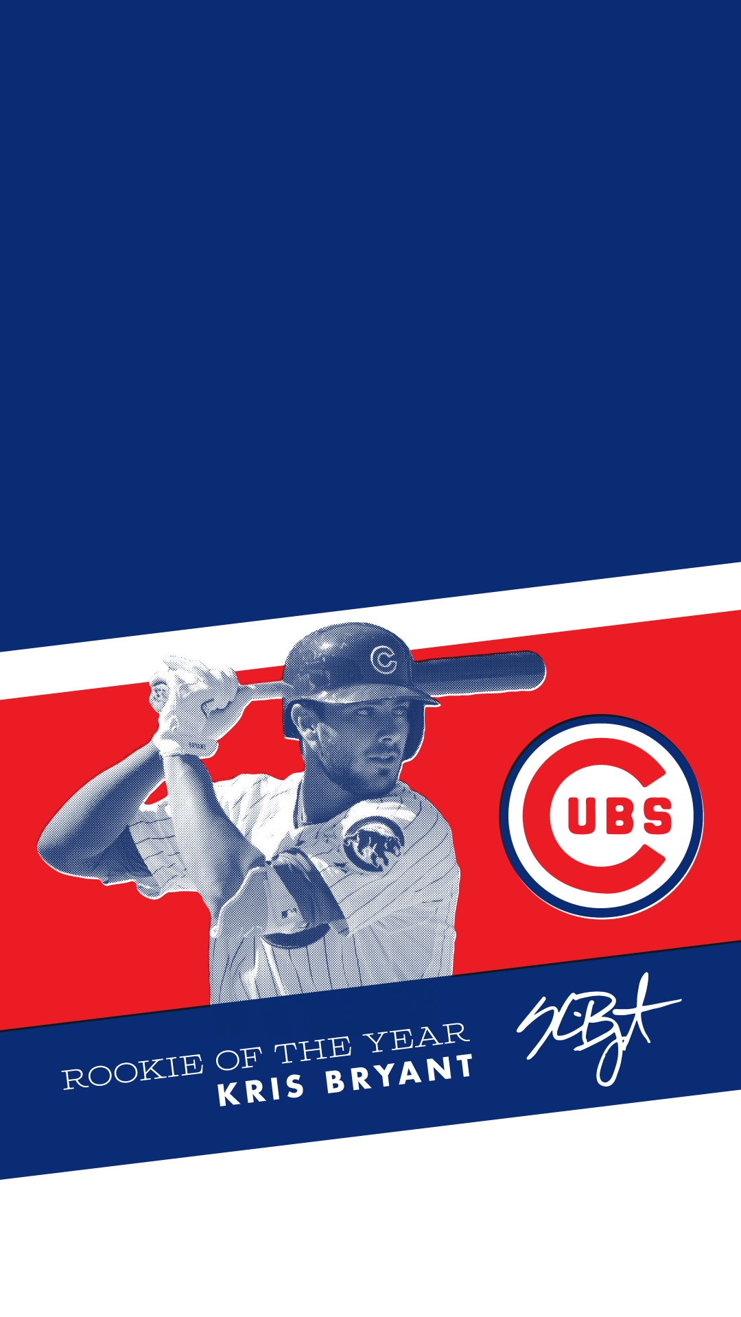 1080x1920 Kris Bryant Rookie of the Year, ...