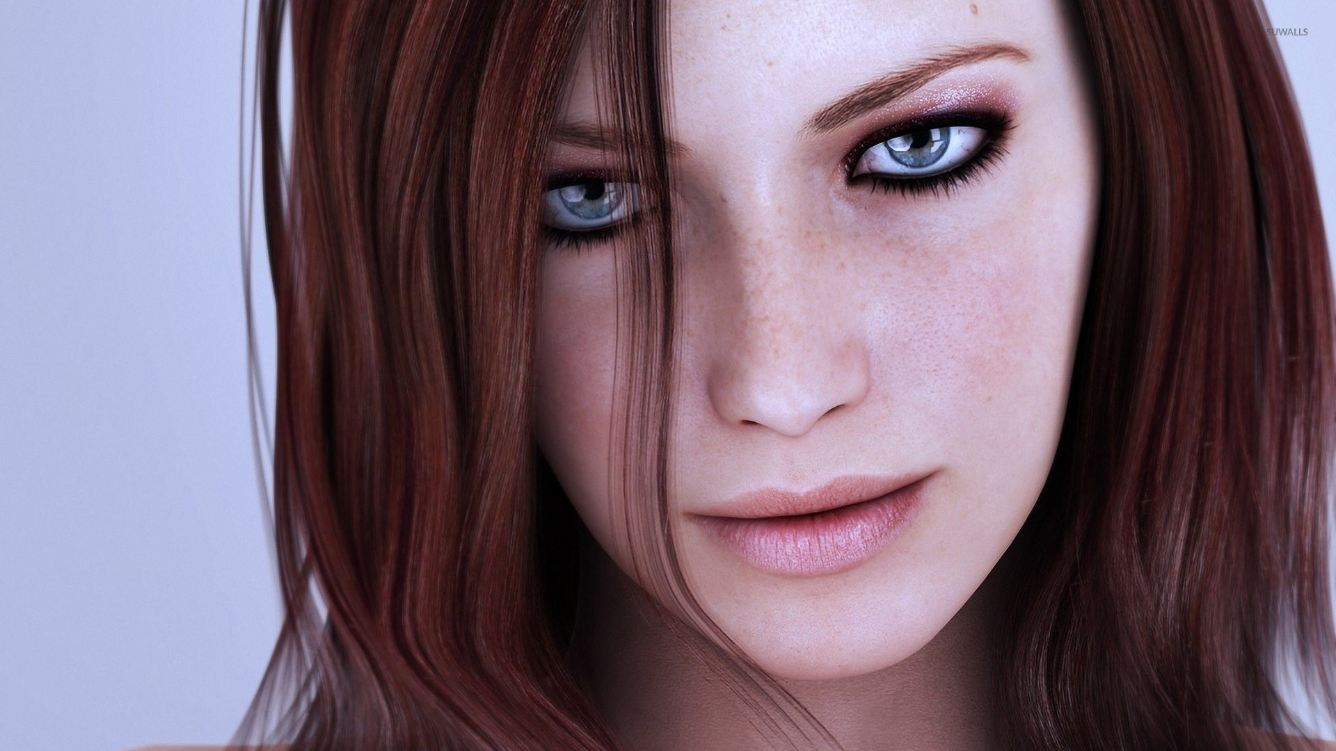1920x1080 Amazing redhead with freckles wallpaper  jpg