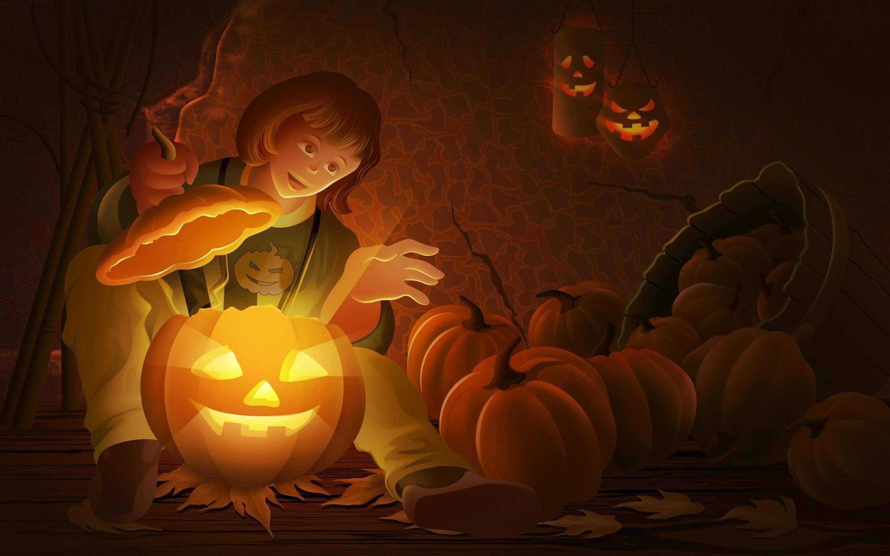 2880x1800 Halloween Pumpkin 839618