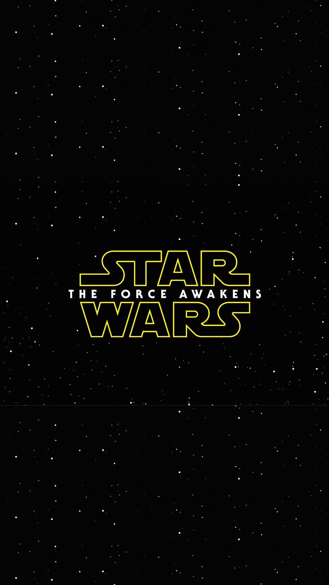 1080x1920 Star Wars The Force Awakens Logo