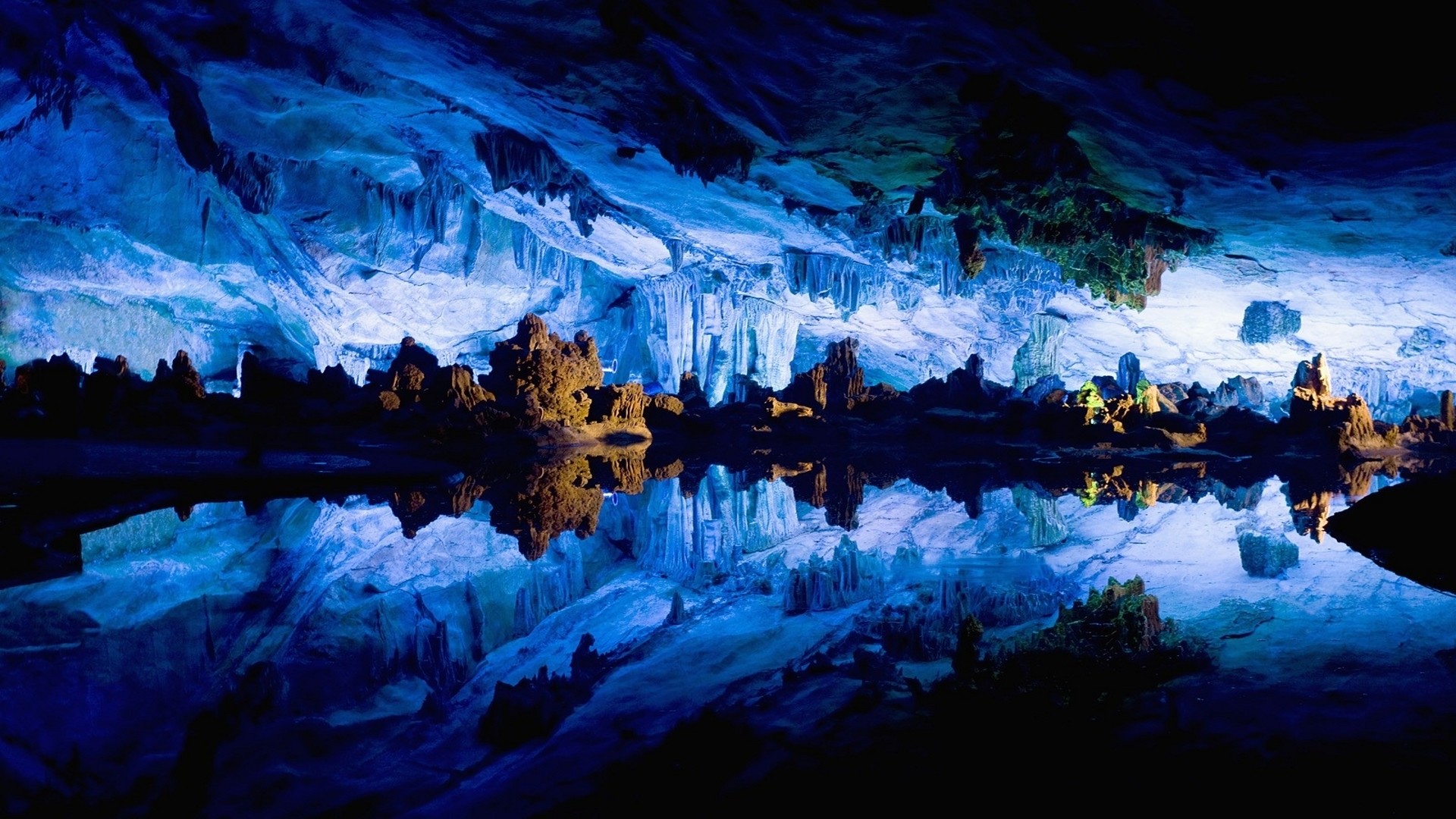 1920x1080 Earth - Reed Flute Cave Earth Cave Wallpaper