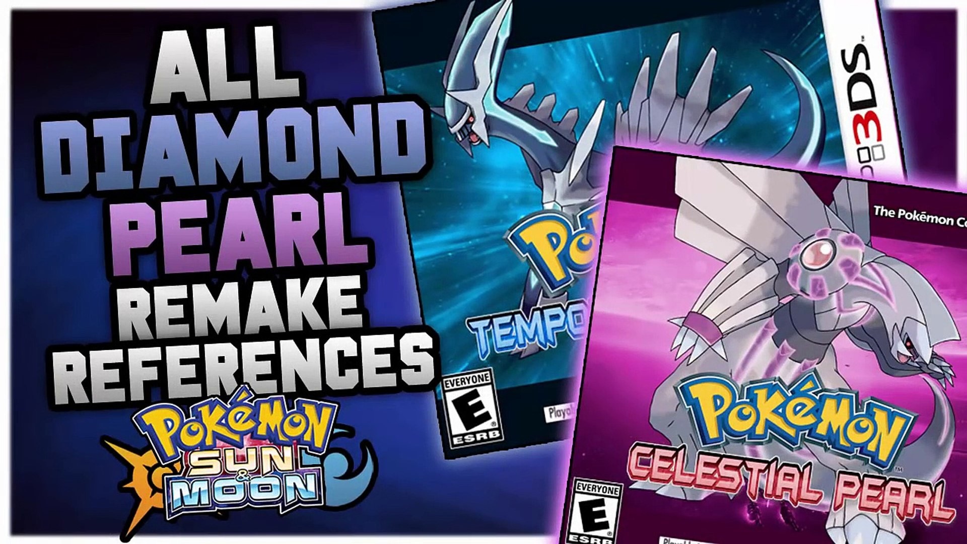 1920x1080 POKEMON DIAMOND & PEARL REMAKES CONFIRMED ALL HINTS AND REFERENCES IN  POKEMON SUN AND MOON!-XaabIBsD-Ks - video dailymotion