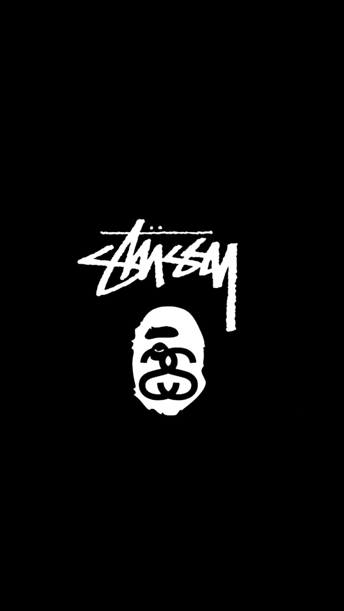 1107x1965 #samsung #edge #s6 #stussy #black #wallpaper #android #iphone