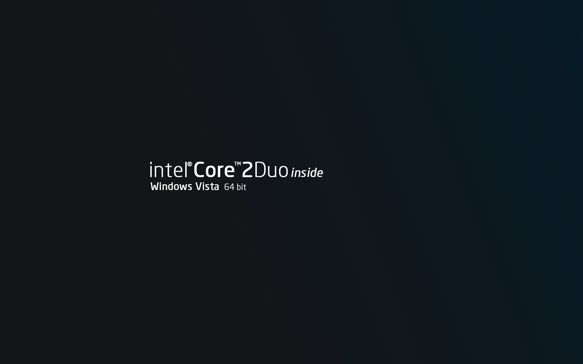 1920x1200 Intel Core 2 Duo wallpaper - 626549