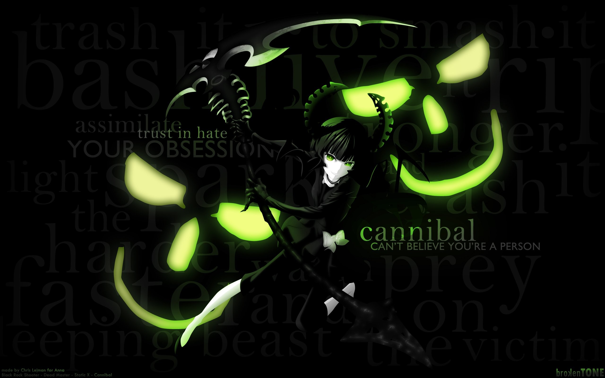 2560x1600 Green Skull With Headphones by finnegane on DeviantArt ...